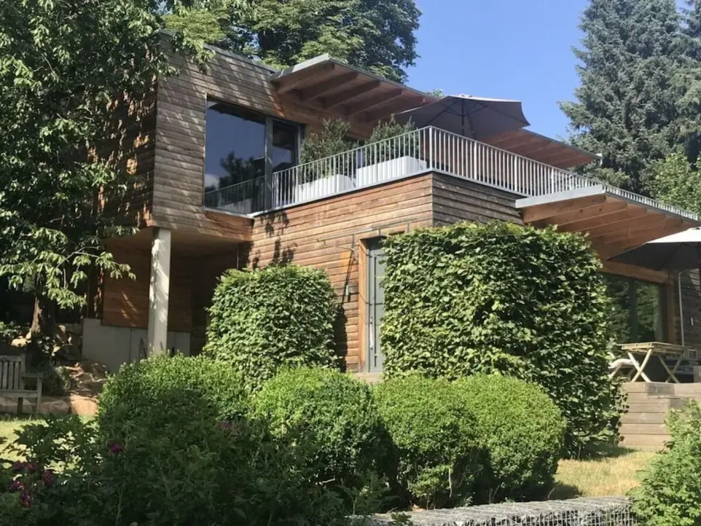 1 mit Sauna Ferienhaus Poppenhausen