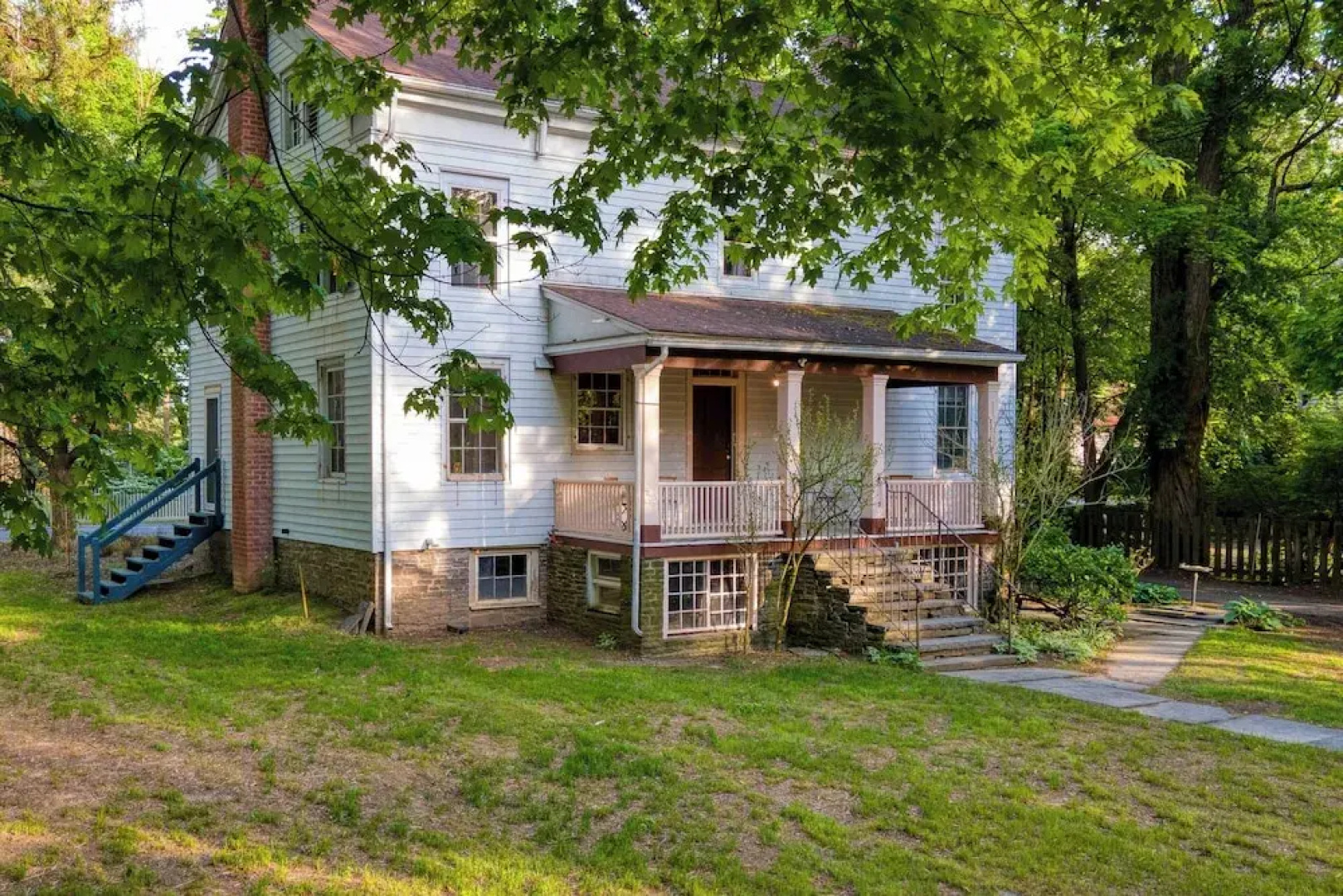 Relax in Style at Historic Modern on Main With Modern Amenities & Wooded Views