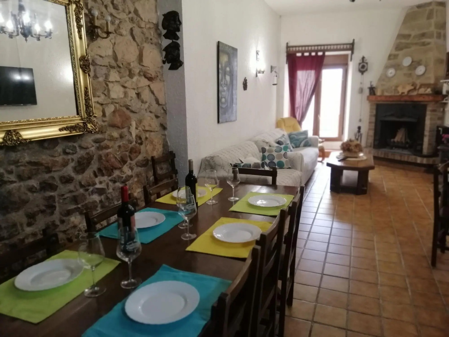 Inviting mansion in Salinillas de Buradón with pool