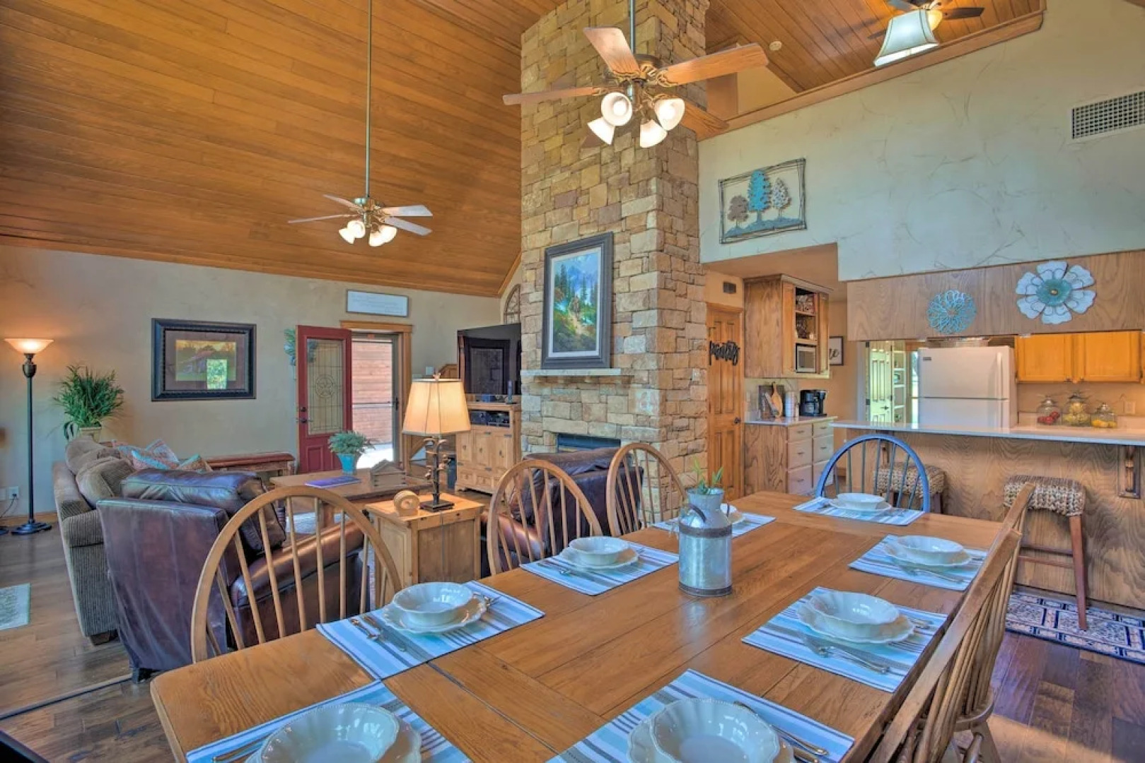 Lakefront Living: Private Dock, Deck, & Game Room!