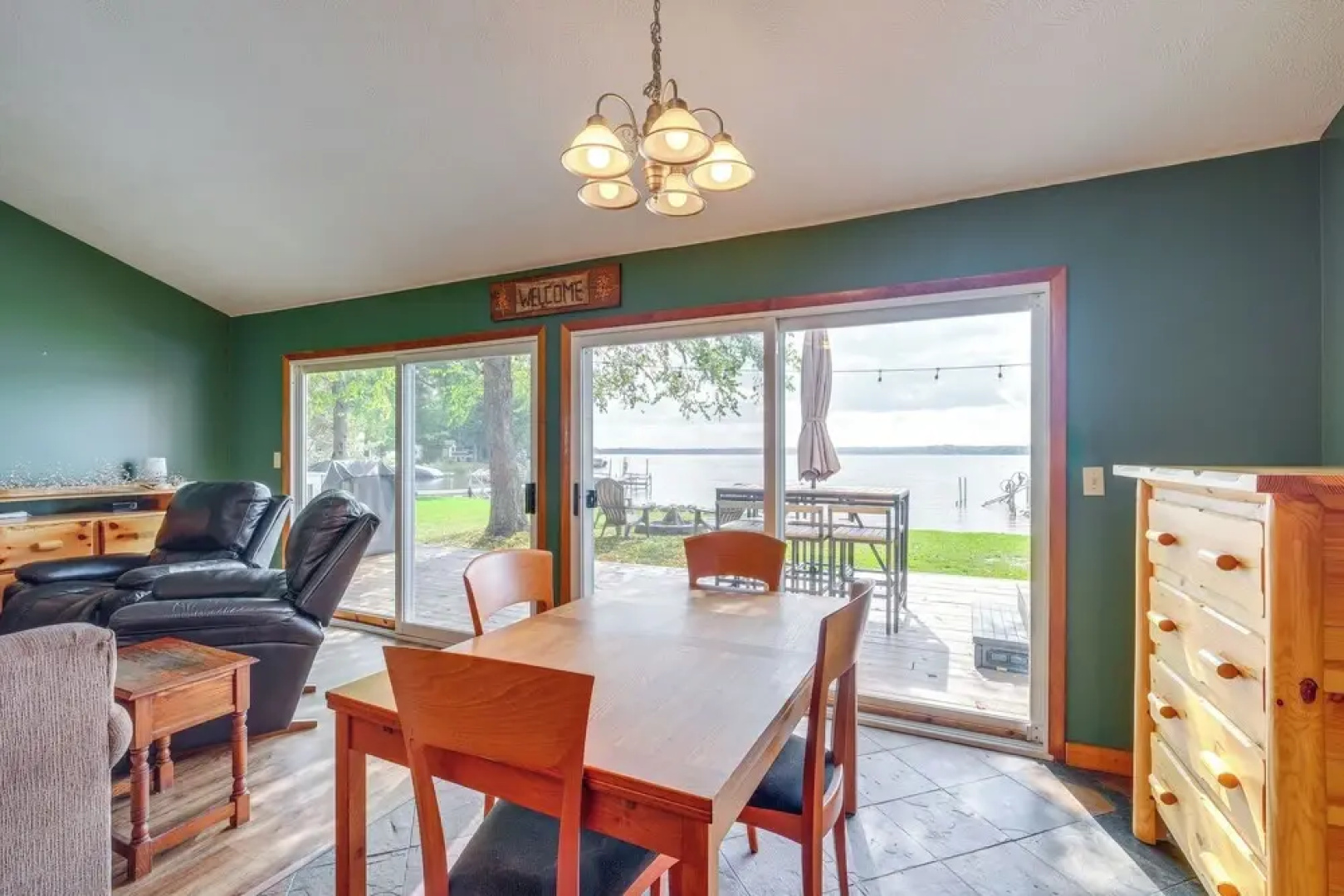 Kalkaska Retreat: Private Hot Tub, Dock, Fireplace