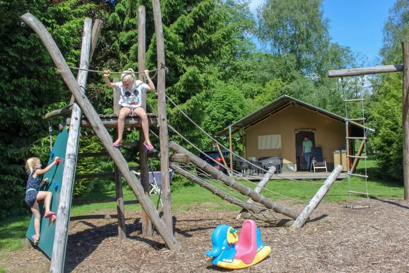 Safaritent at Camping Spineuse