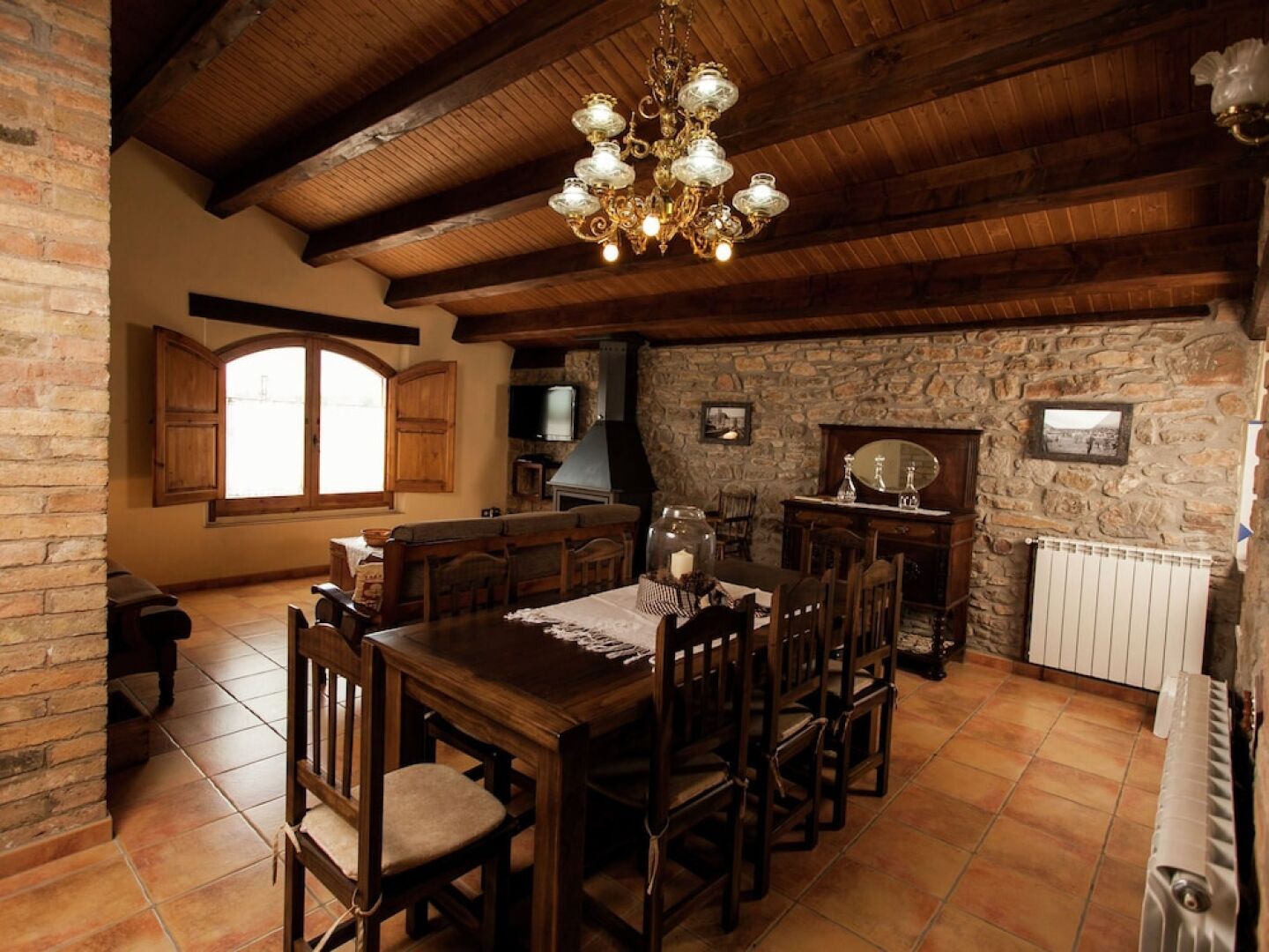 Magnificent Restored Stone House for 10 People With Private Pool in Solsona