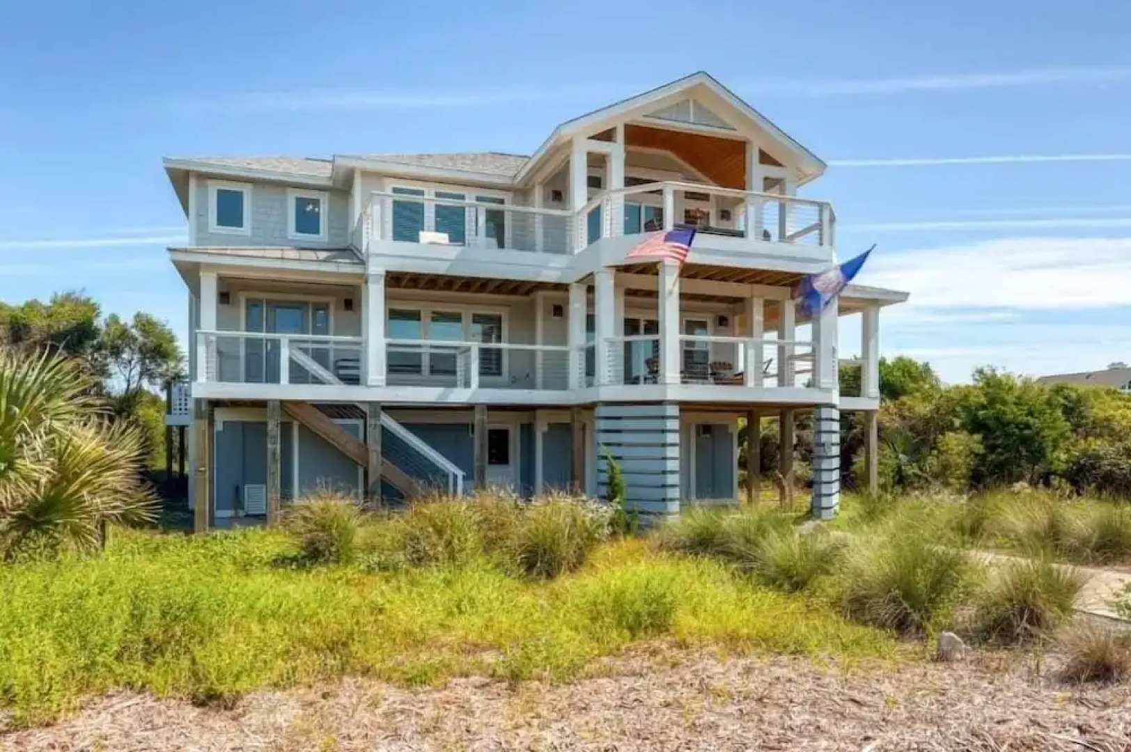 Hat Trick 4 Bedroom Holiday Home By Bald Head Island