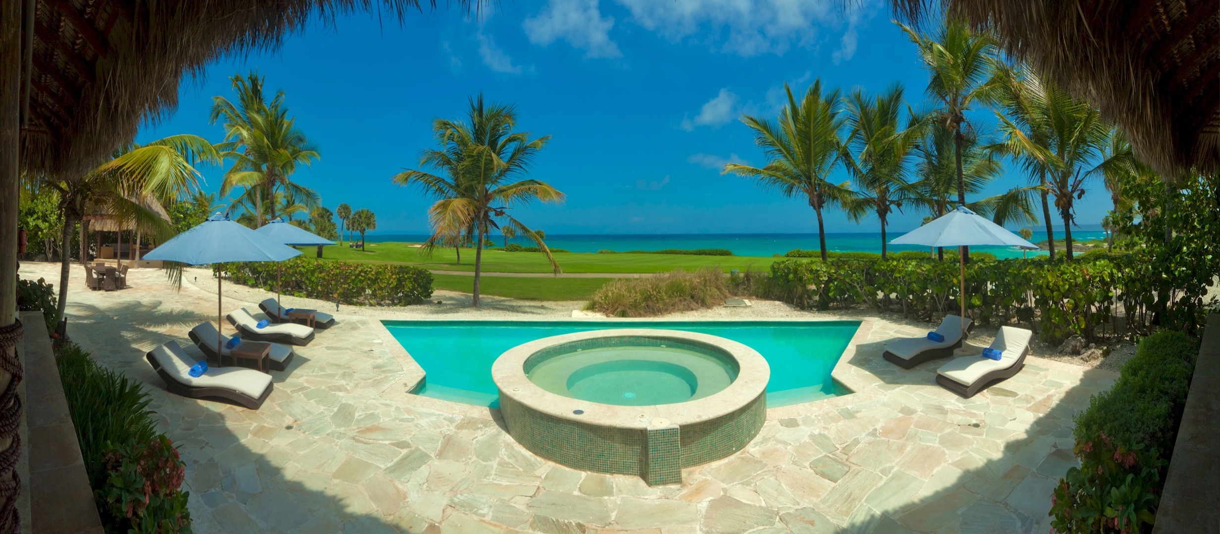 Two Ocean View Caleton Villas in Cap Cana - Up to 16 people, pool, chef, butler