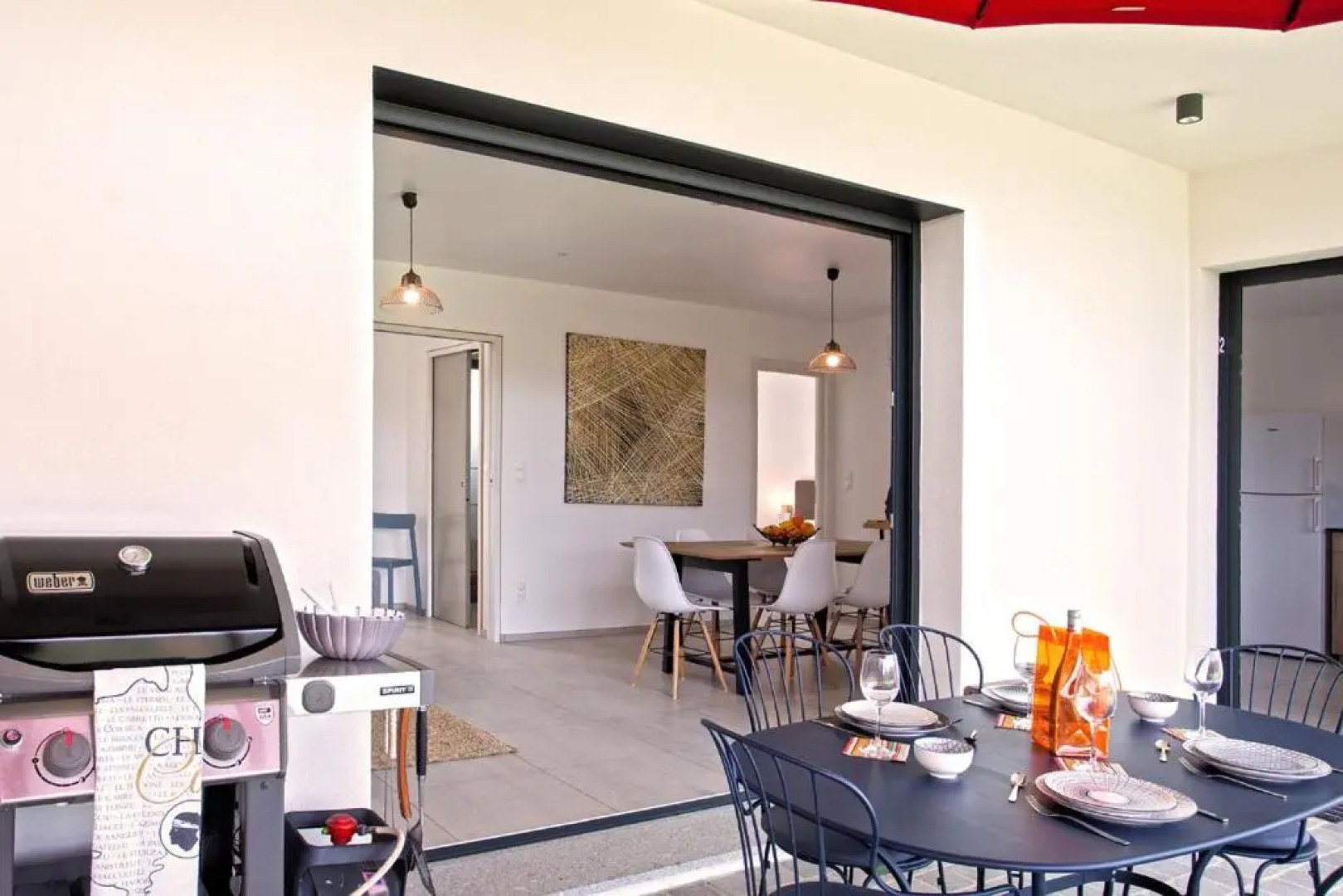 Tamontana quiet place 7 min from beach warmed shared swimming pool bbq