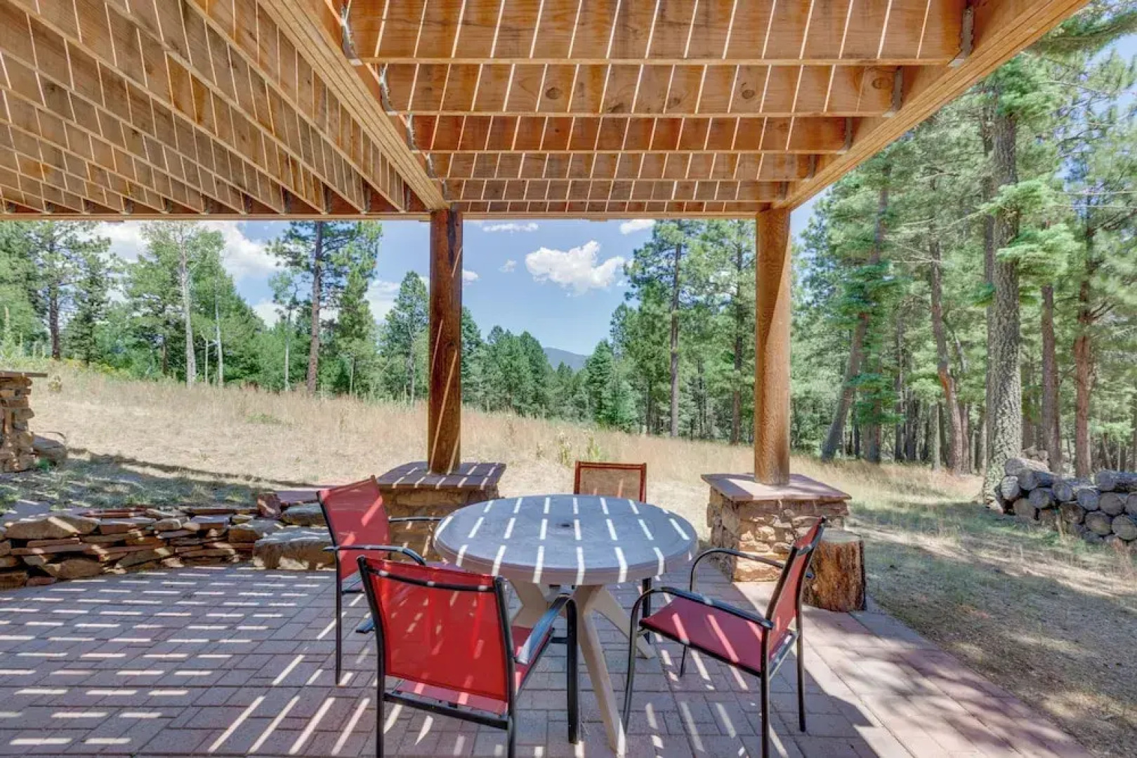 Southwestern Angel Fire Abode w/ Game Room