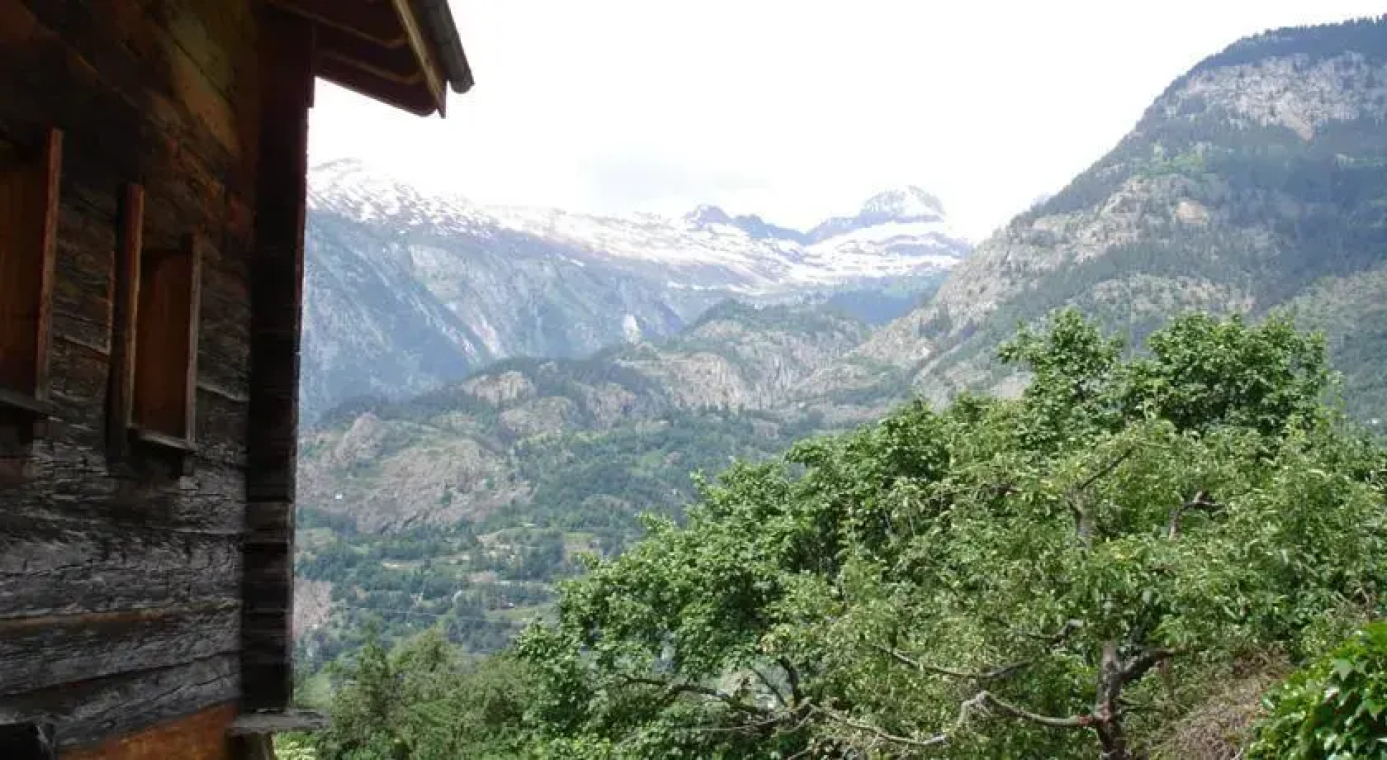 Romantischer Stadel im Wallis - Aletsch Skigebiet