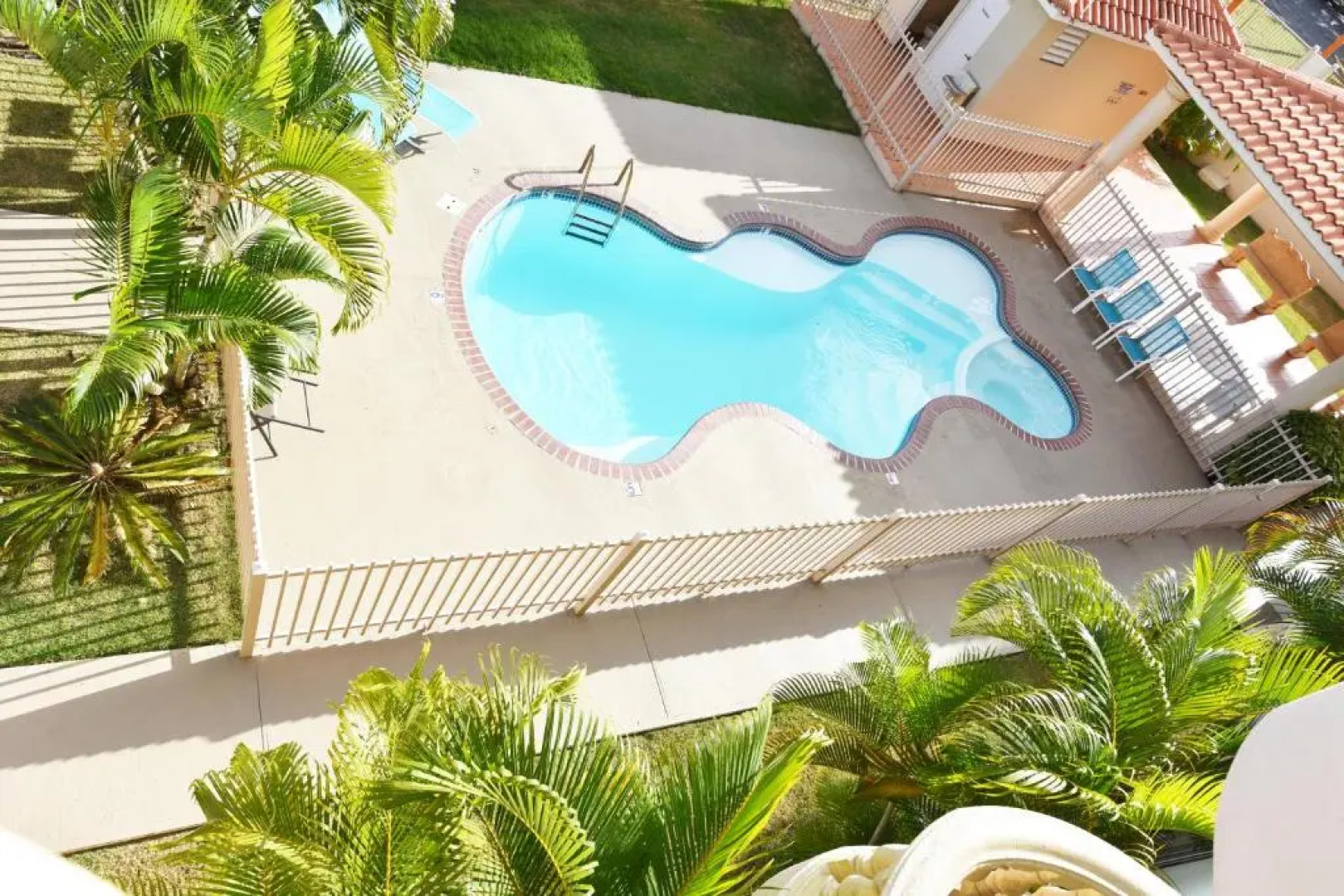 Coqui #7 at Rincon Beach, beach gate, sea view balcony, pool