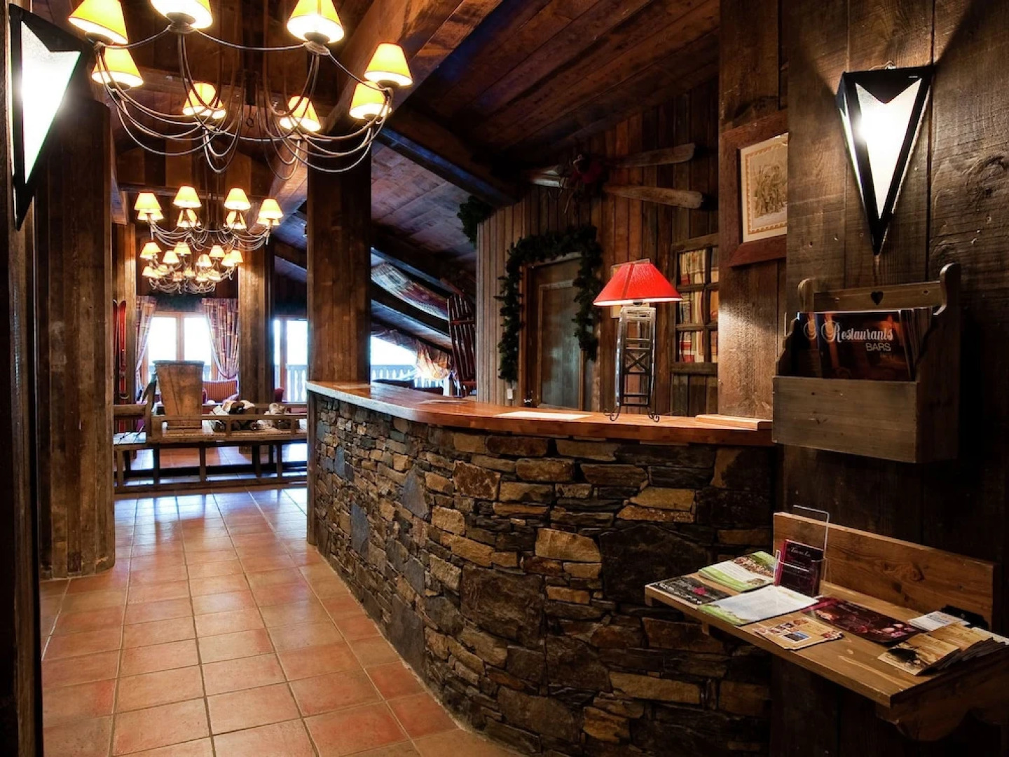 Rustic Apartment With a Fireplace and Wi-fi in Arc 2000