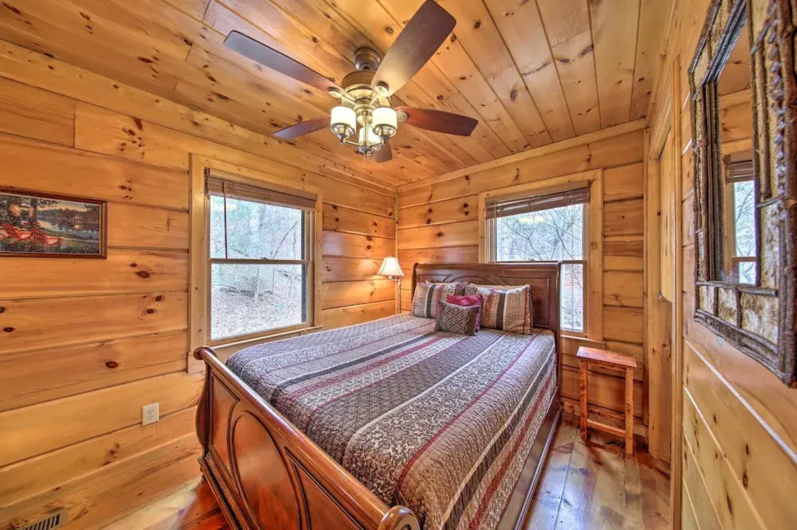Ellijay Escape on Briar Creek w/ Hot Tub & Views!