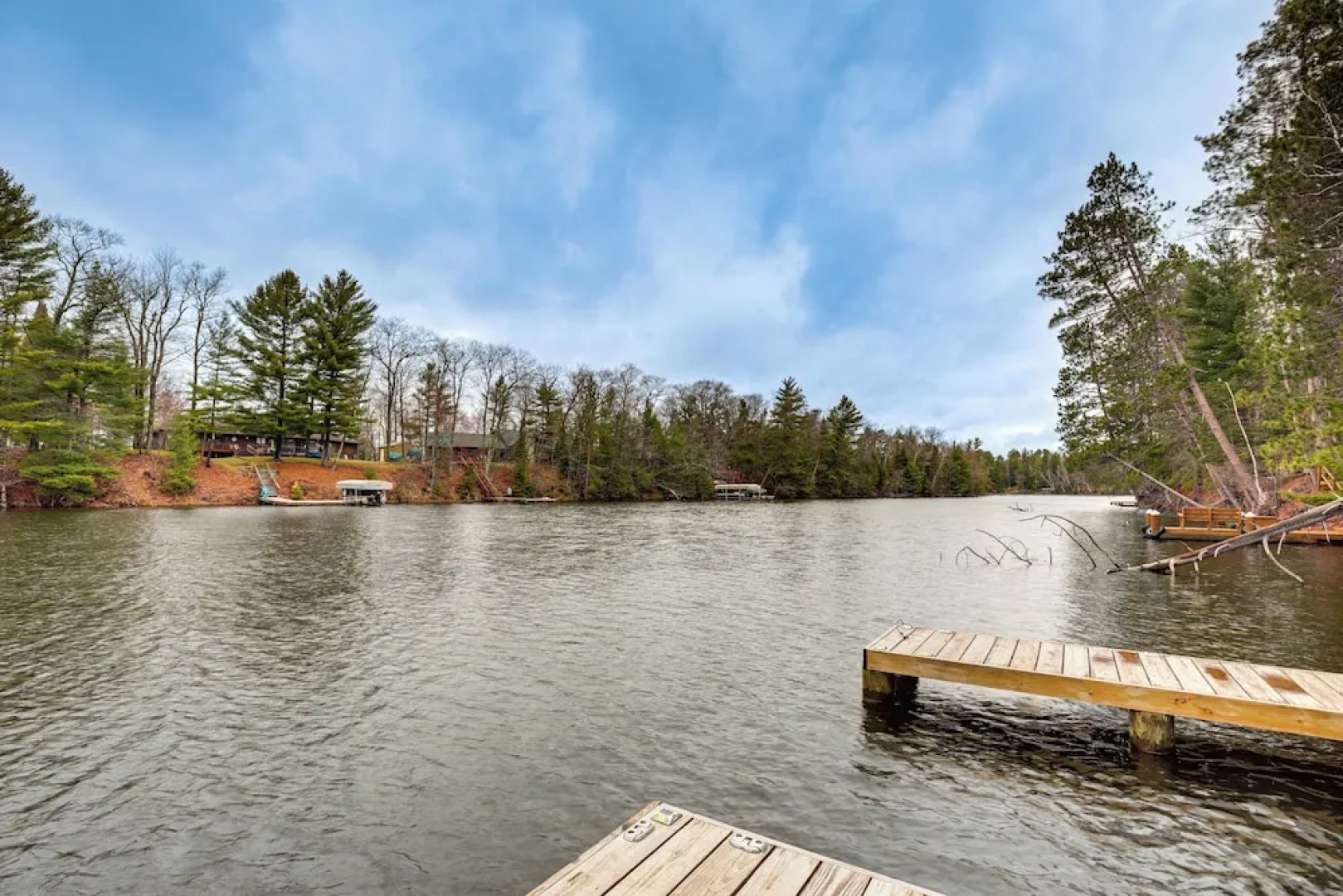 Waterfront Eagle River Lake Home w/ Boat Dock