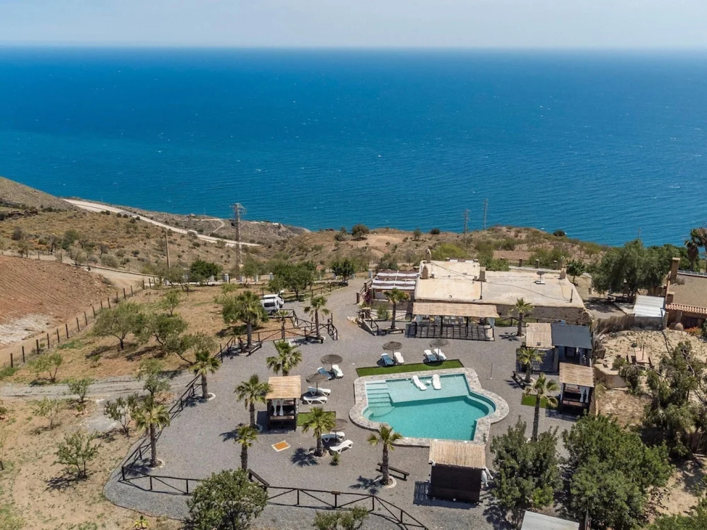 Villa Near Adra With Sea and Mountain Views