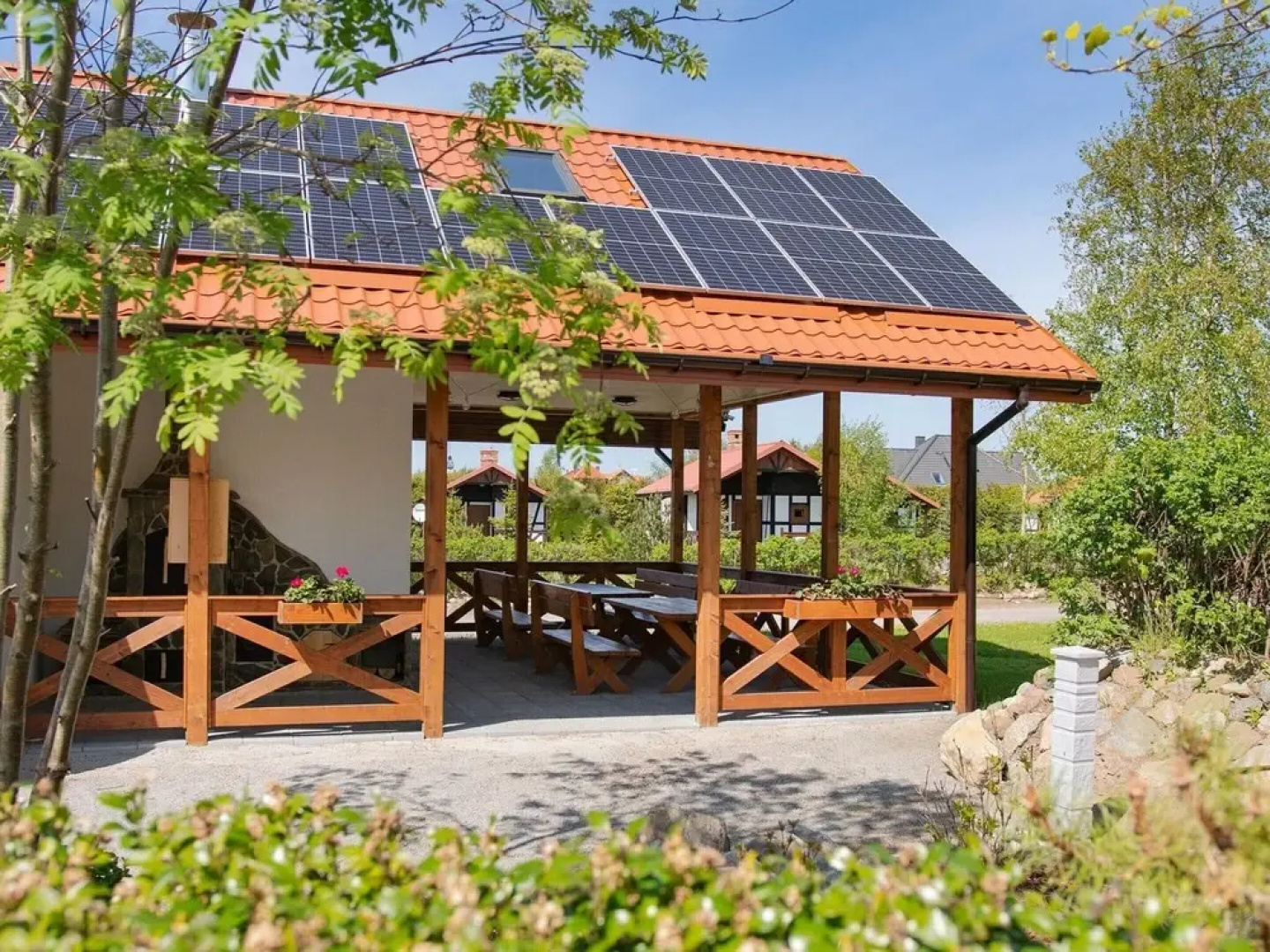 Holiday Homes With Fireplace , Summer Pool