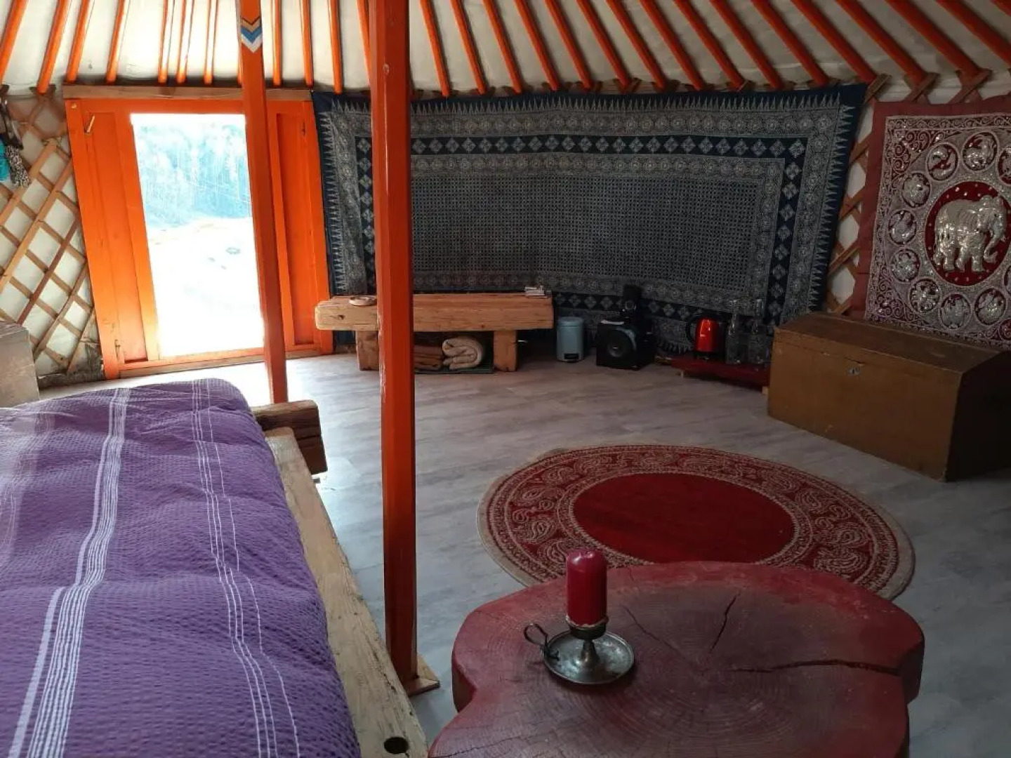 Panorama Jurte Über Dem Uri-See (Sisikon)