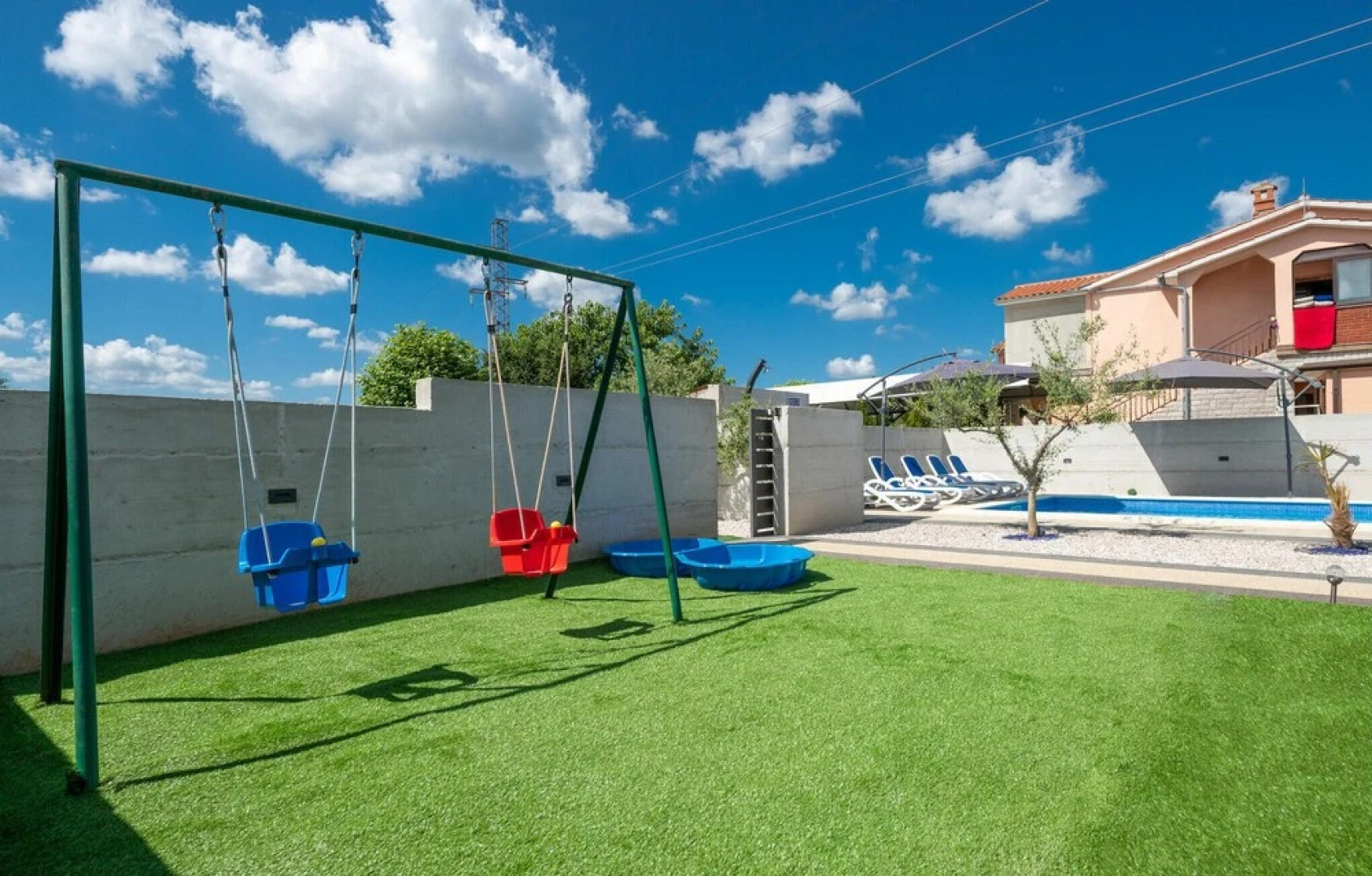 Awesome Home in Nedescina With Outdoor Swimming Pool, Wifi and 2 Bedrooms