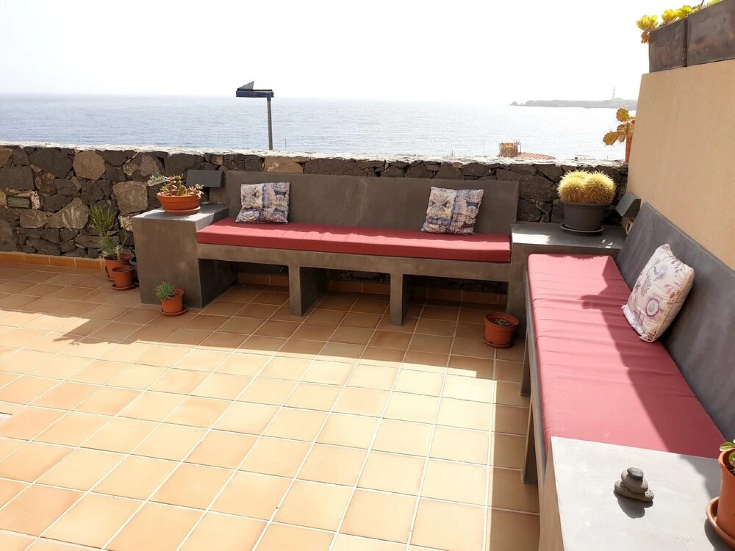 Apartment With 2 Bedrooms in Porís de Abona, With Wonderful sea View, Pool Access, Furnished Terrace