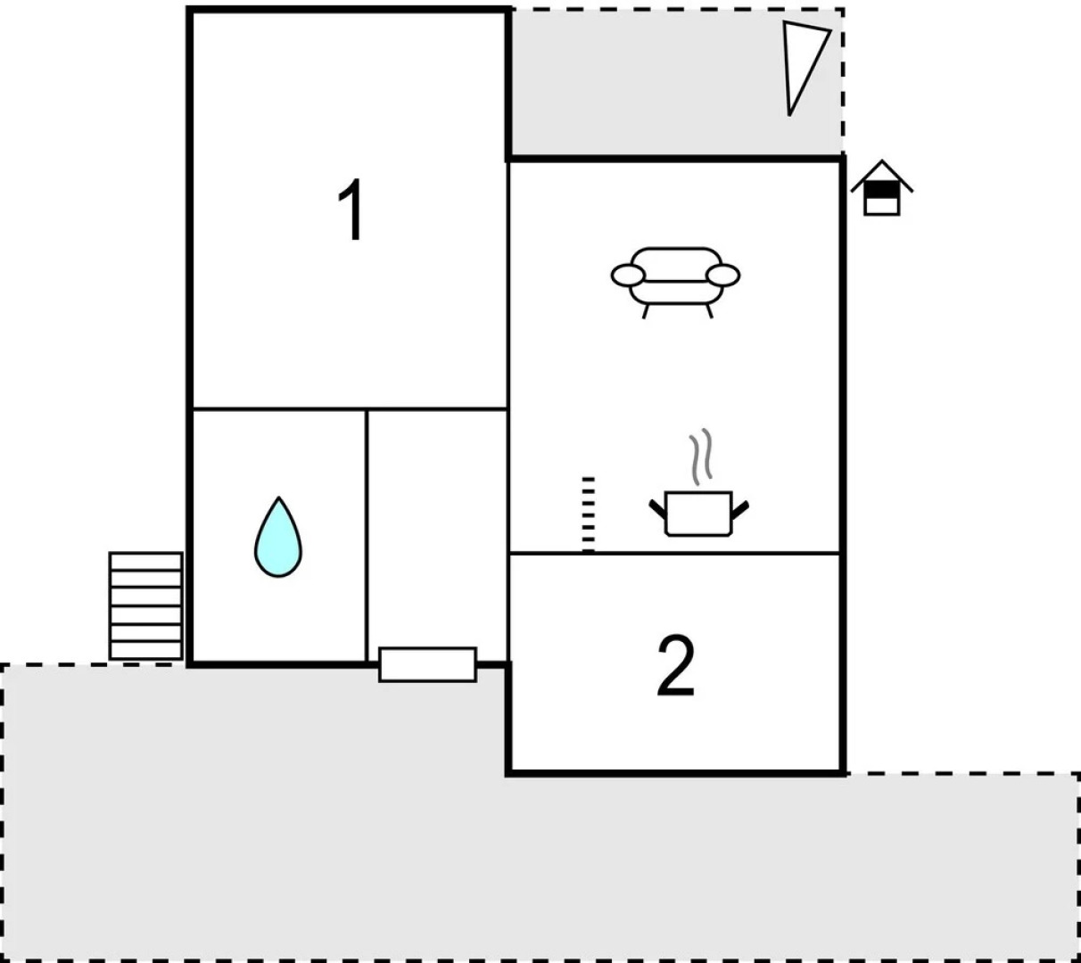 Beautiful Home in Poljica With Wifi and 2 Bedrooms