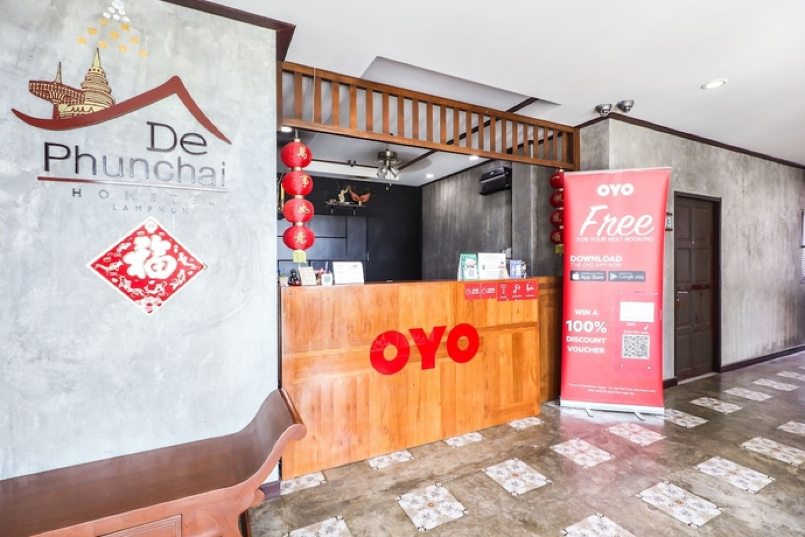 Oyo 360 de Phunchai Hometel,Lamphun