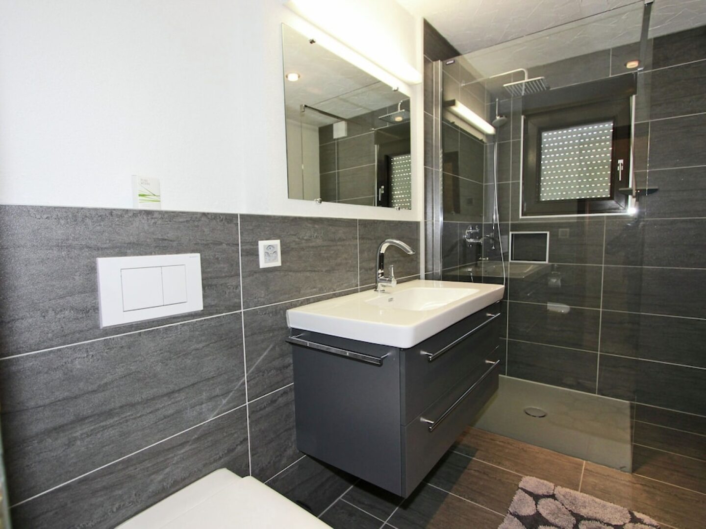 Saas Almagell - With Three and Four Thousand Metre Peaks in the Background