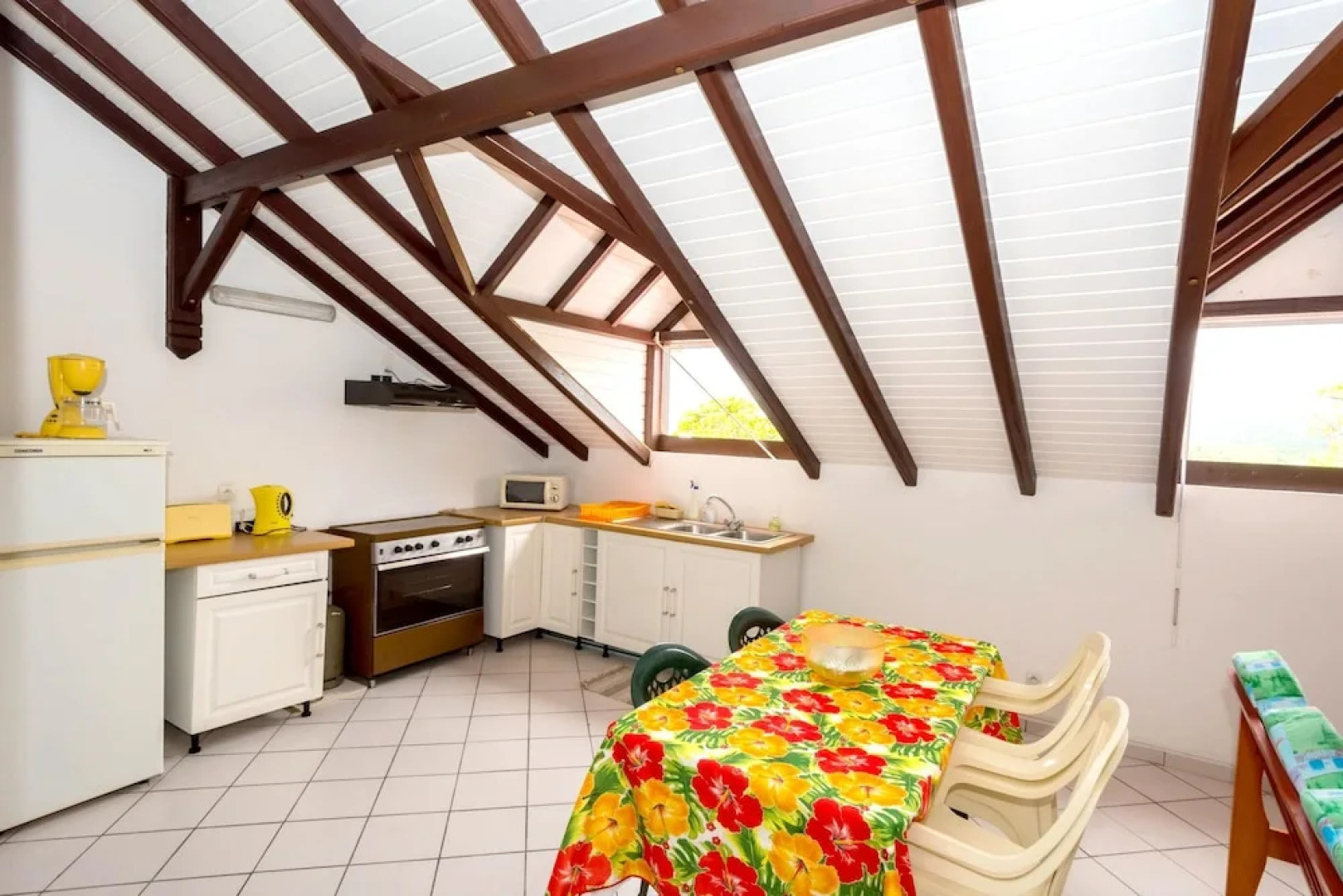 Apartment With 2 Bedrooms in Goyave, With Wonderful sea View and Wifi