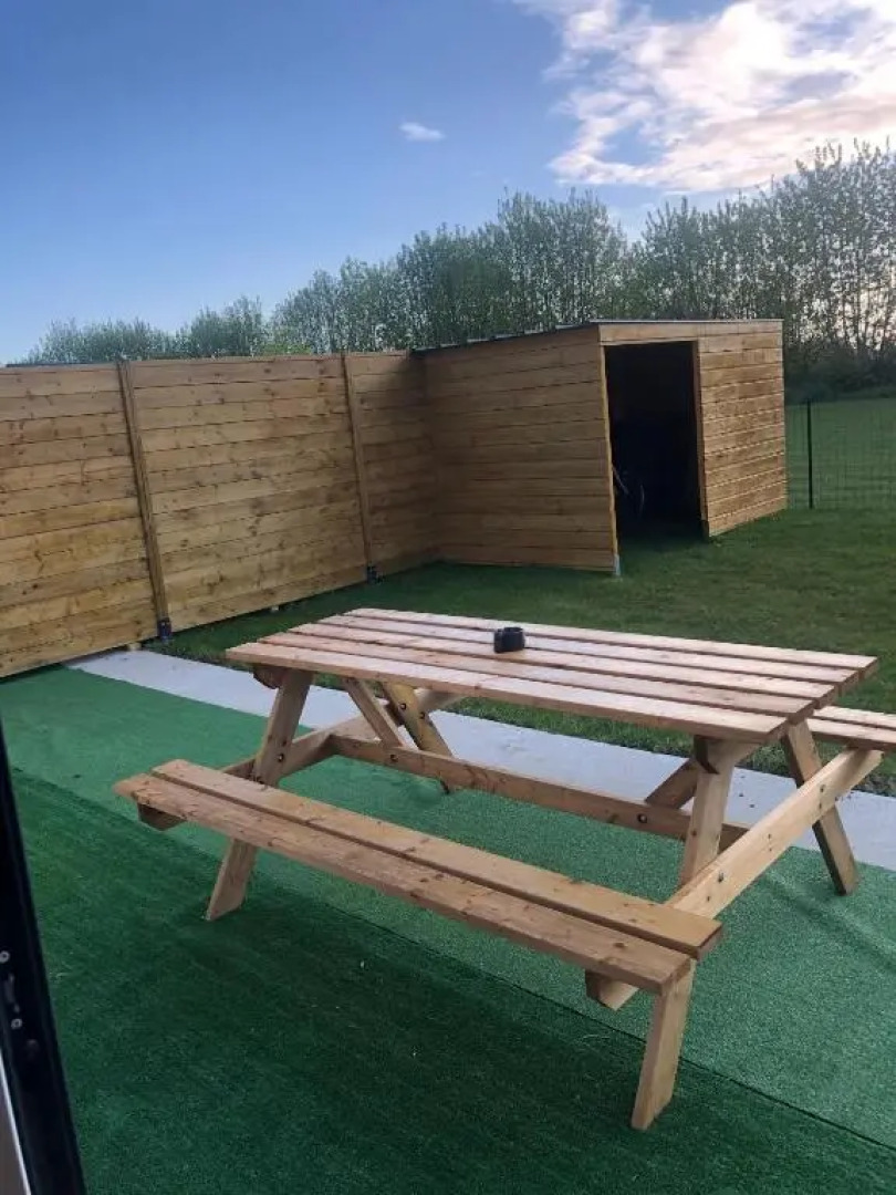 Logement neuf avec jardin privé 4 couchages Option piscine