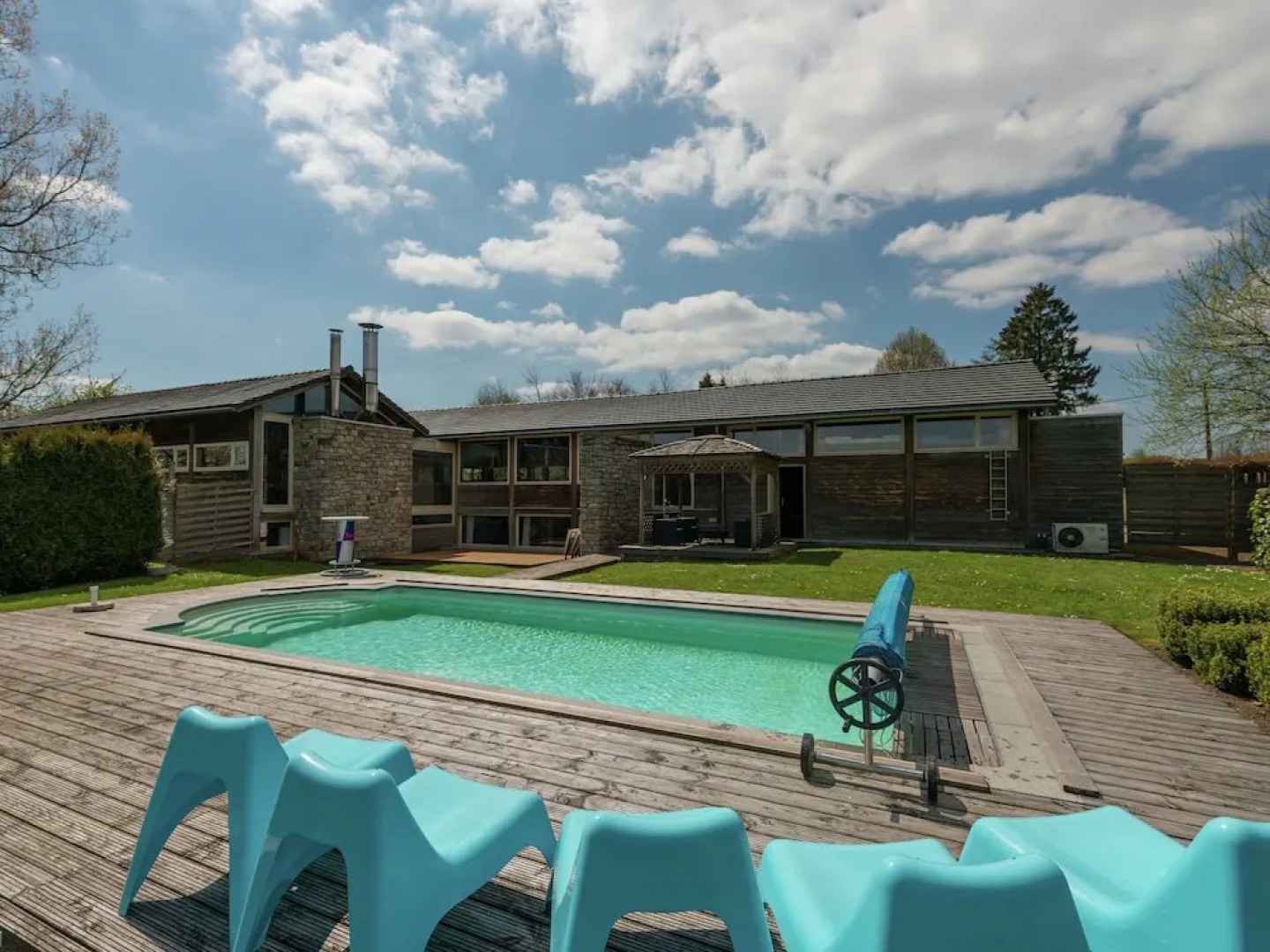 Modern Holiday Home in Waimes With Swimming Pool