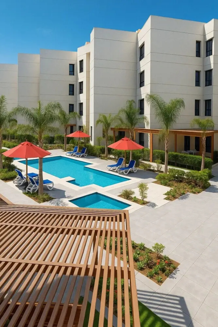 Exclusive Beachside Chalets at Porto Said Resort