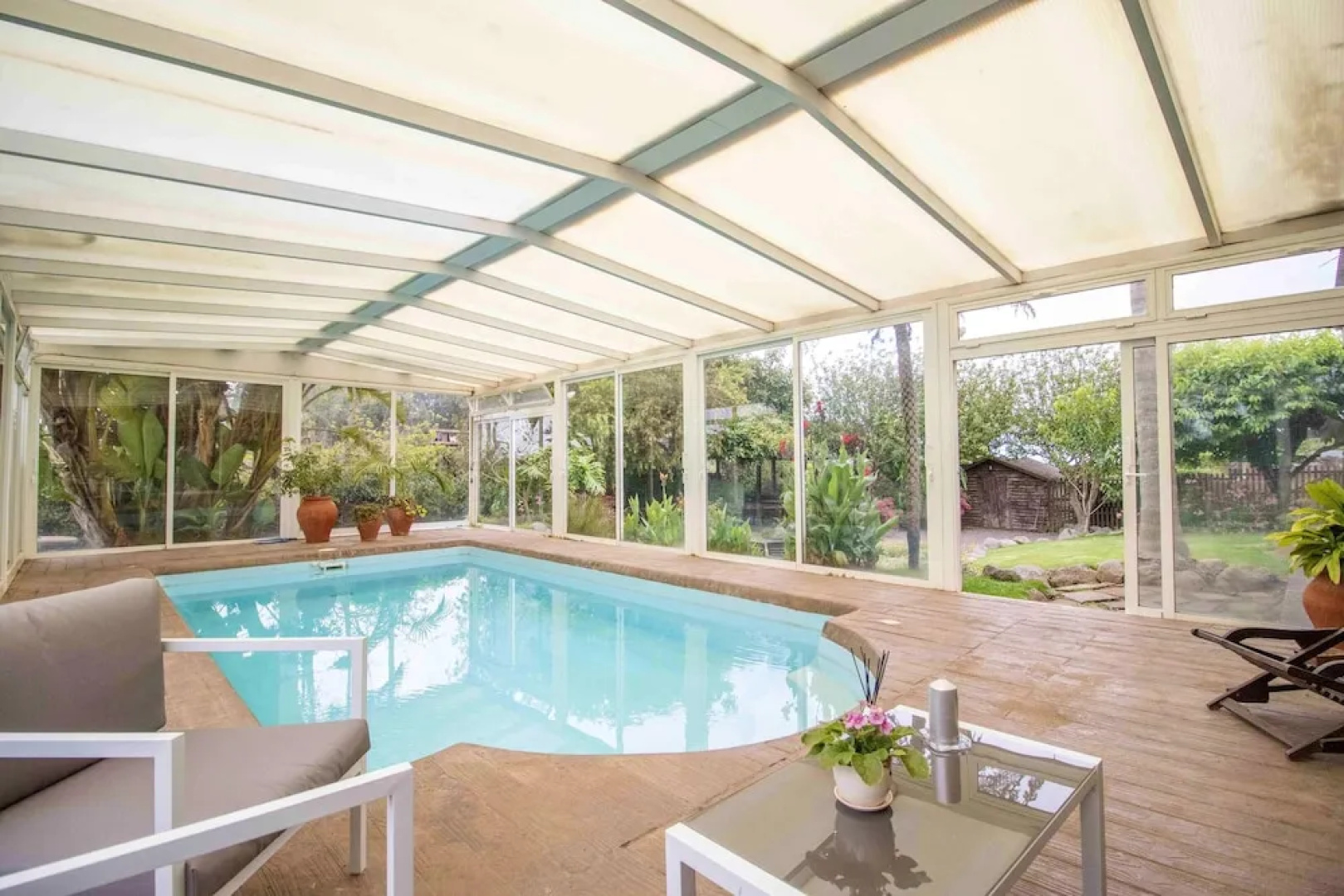 Villa With 5 Bedrooms In La Esperanza With Indoor Pool Enclosed Garden And Wifi