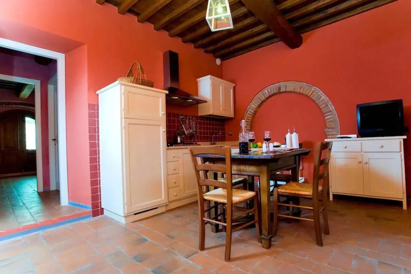 Apartment With 2 Bedrooms in Castelfranco Piandiscò, With Shared Pool and Furnished Terrace