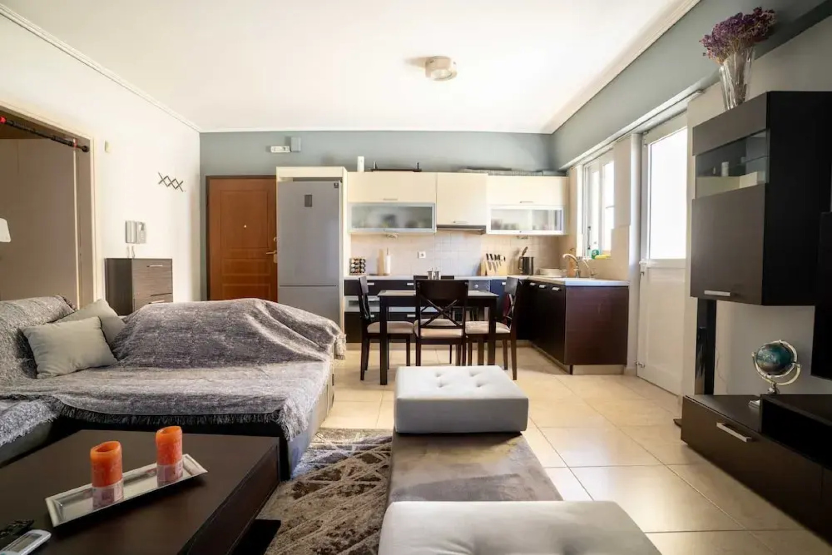 Kalithea train station 1bedroom 2persons