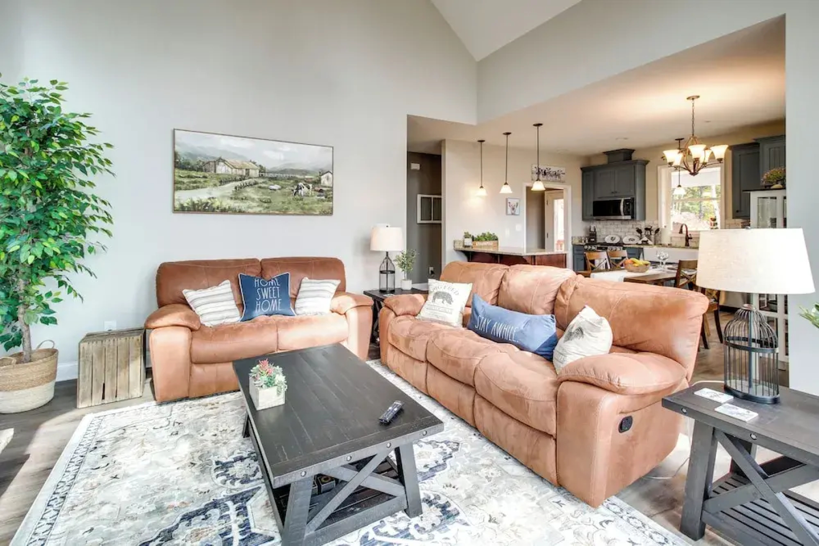 Views, Hot Tub & Trails: Modern Ellijay Cottage