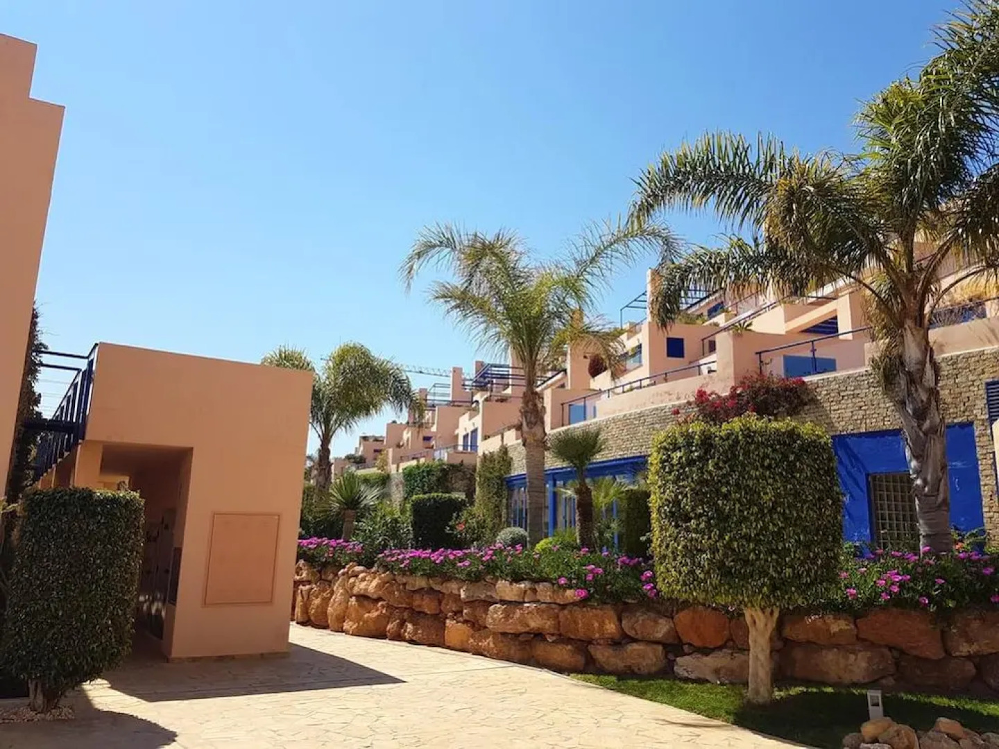 Apartment With 2 Bedrooms in Mojácar, With Wonderful sea View, Shared Pool, Furnished Terrace Near the Beach