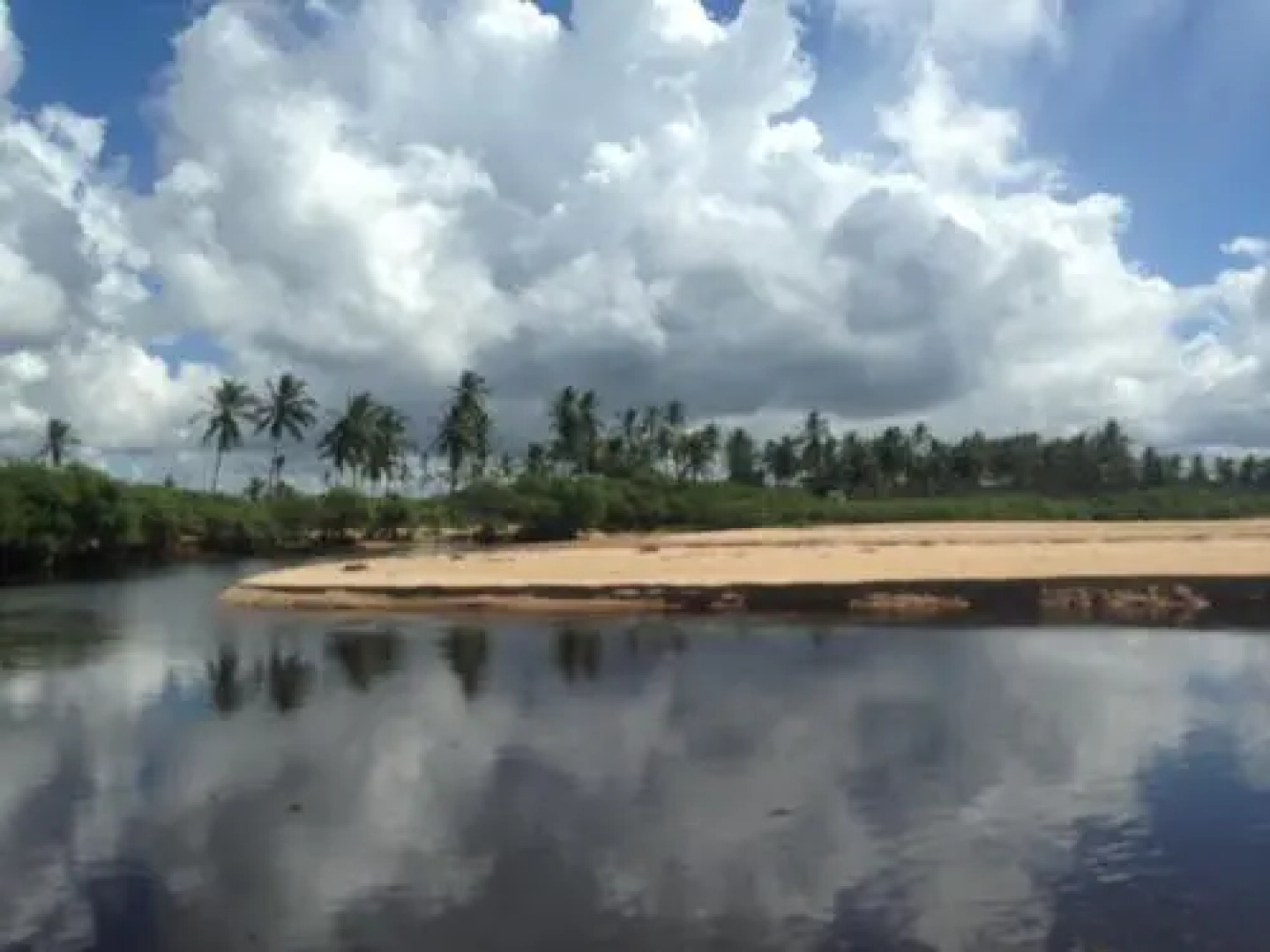 Espelho Bahia Blue House