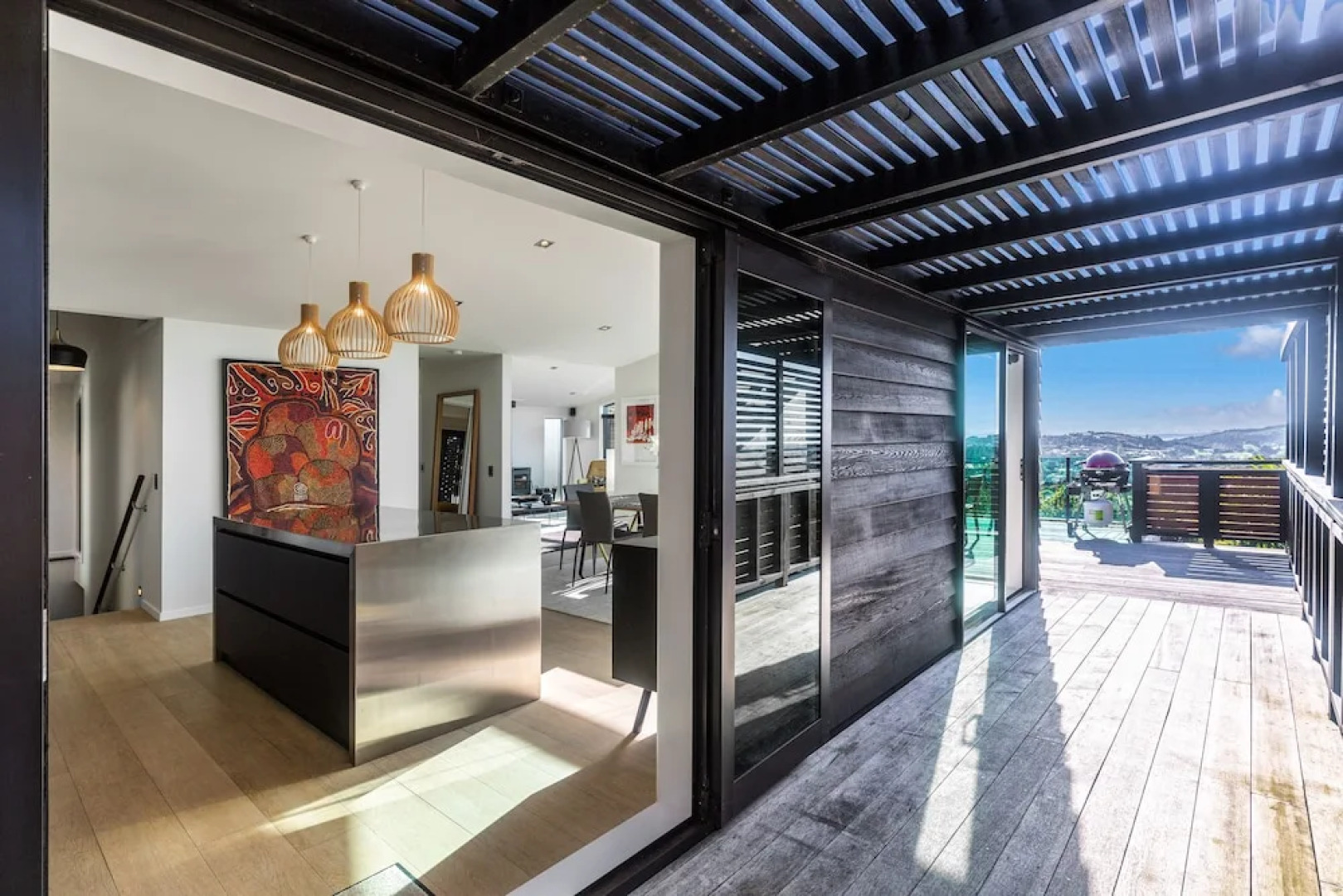 Taonga with panoramic sea views