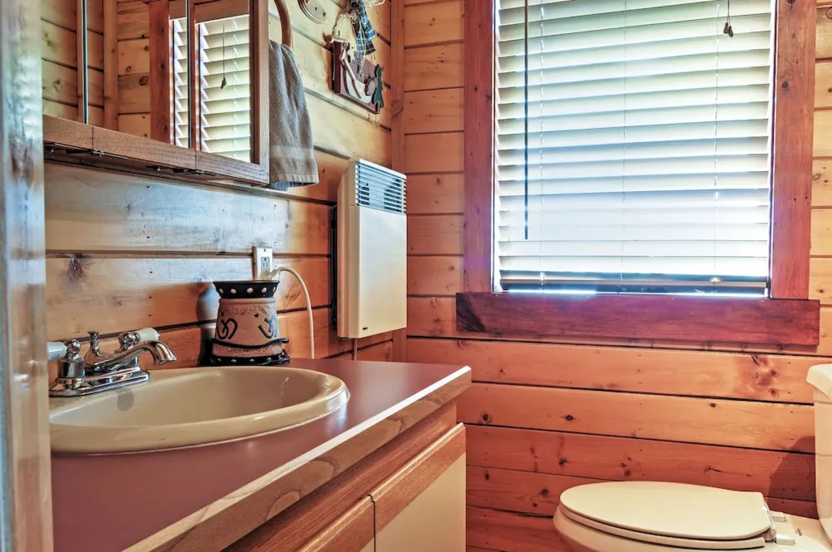 Remote Antimony Log Cabin w/ Green Meadow Views!