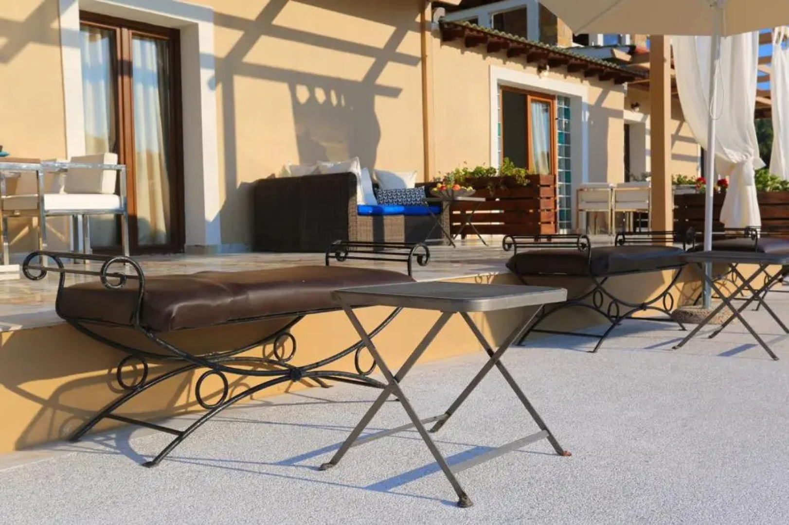 PLACE DES DIEUX lux villas with swimming pool CHROUSSO BEACH near