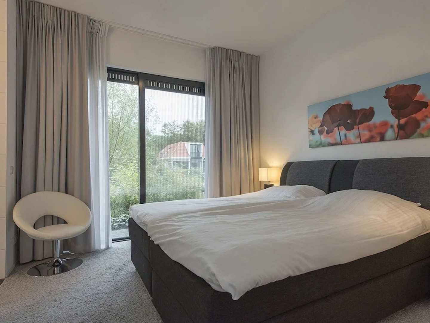 Modern House in a Quiet Park in Harderwijk with Hot Tub