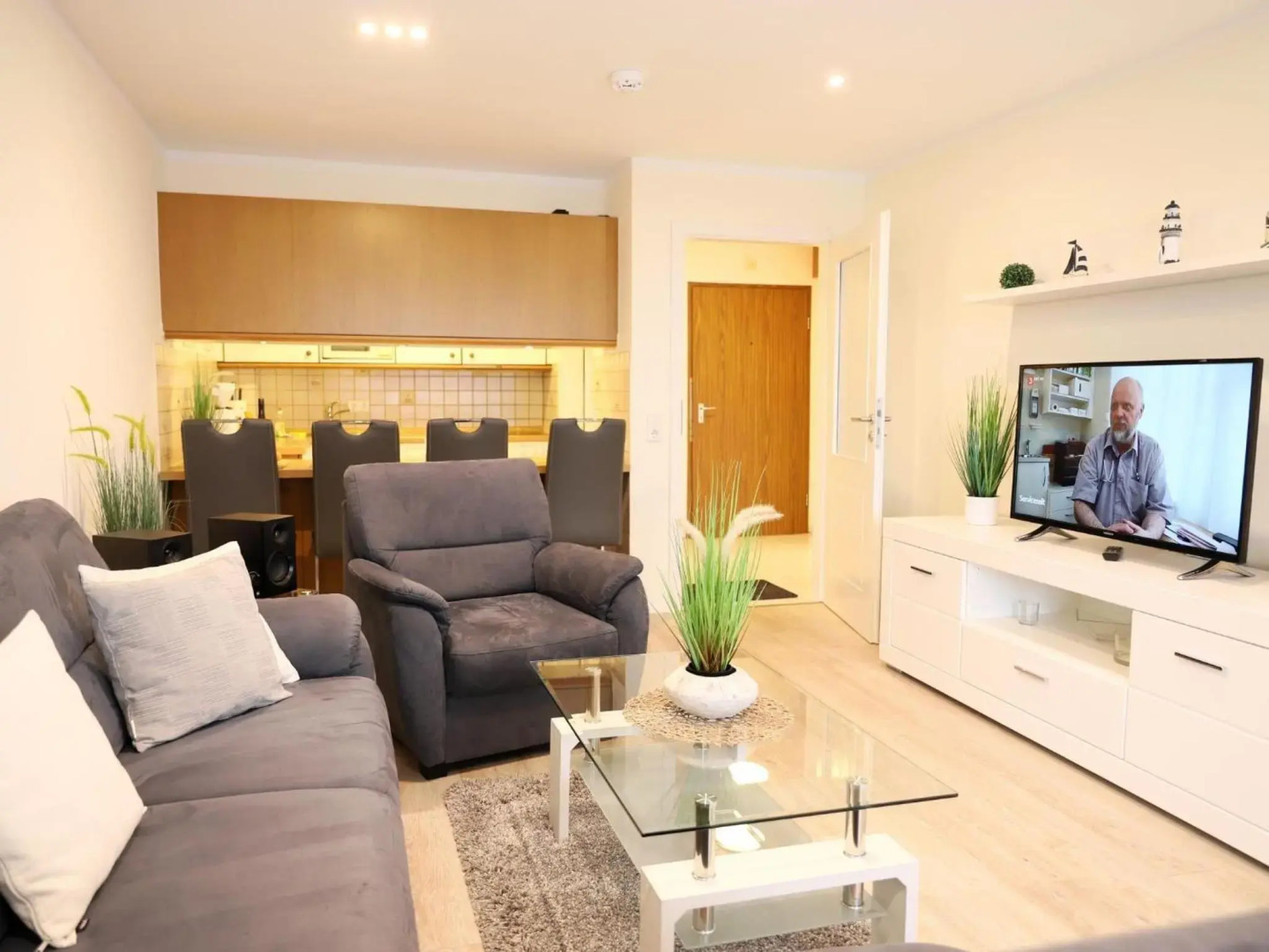 Das geräumige 2-Zimmer-Appartement