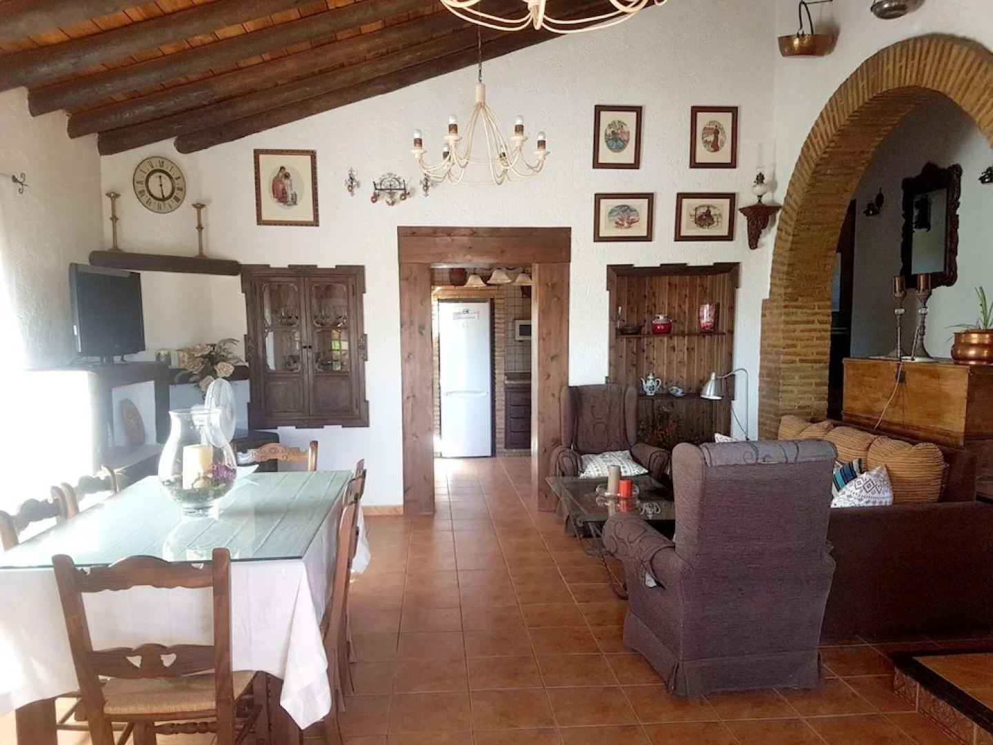 House With 3 Bedrooms in Arriate, With Wonderful Mountain View, Privat