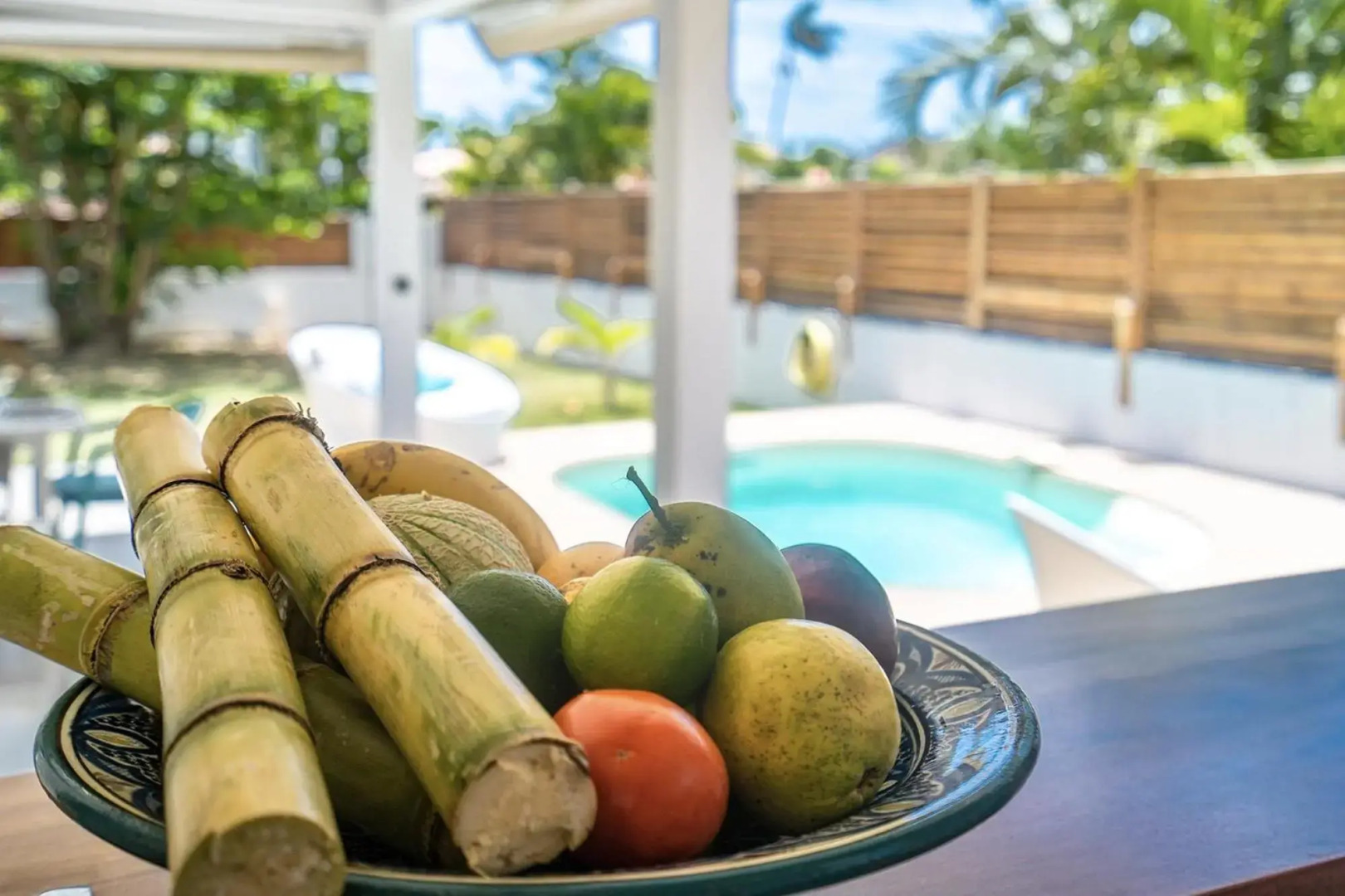 Villa Bel'Amandier : 3ch, bac à punch à 2min à pied de la plage