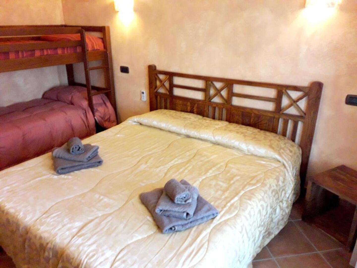2 bedrooms appartement with shared pool enclosed garden and wifi at Gonnesa 4 km away from the beach