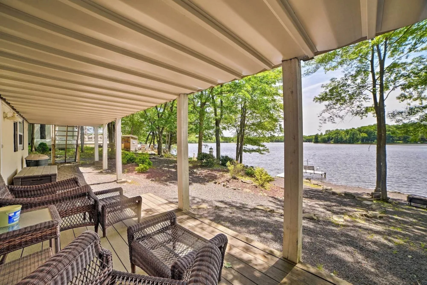 Waterfront Pocono Lake Home w/ Private Dock!
