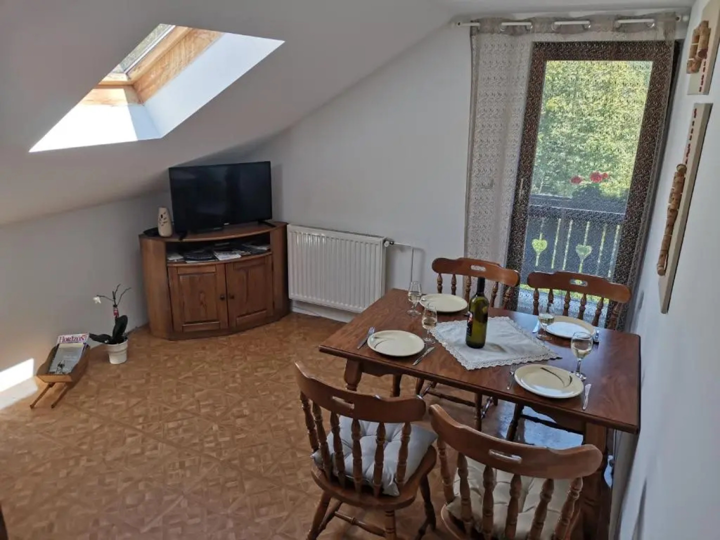 Apartma med vinogradi