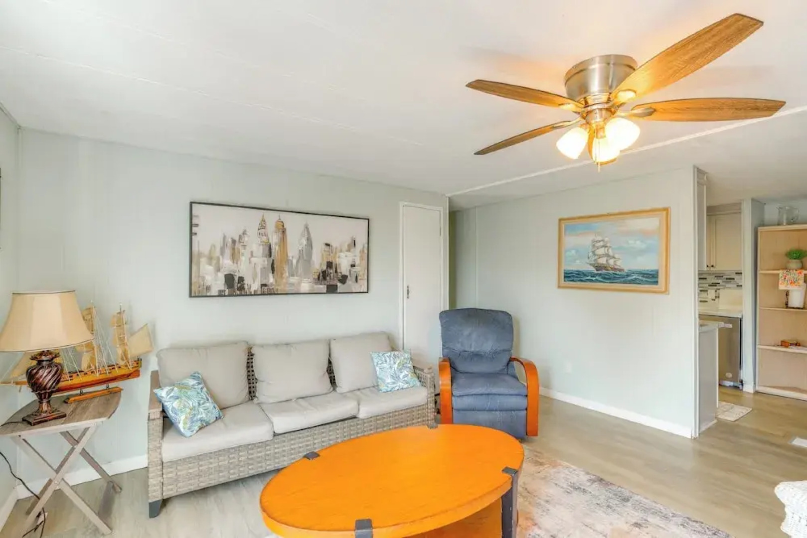 Boat & Fish: Canal-front Home on River