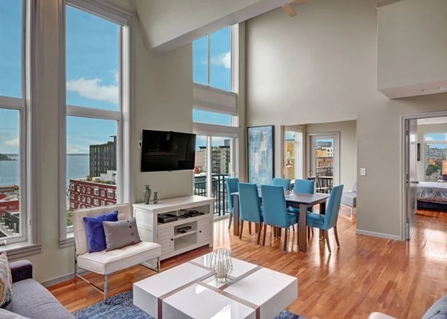 Belltown Court Water View Penthouse - Two Bedroom Apartment