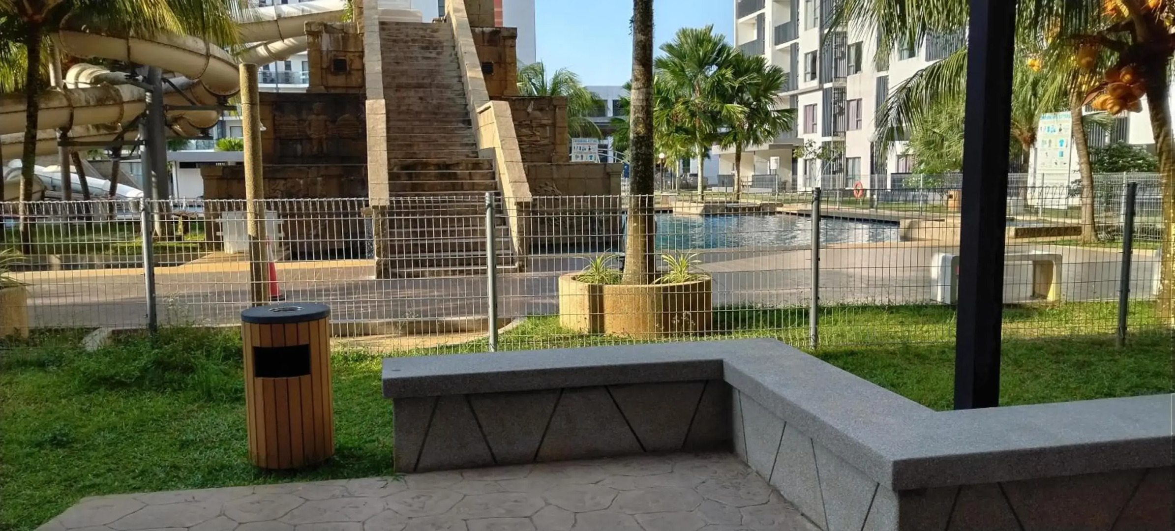 Swiss Garden Resort Residence, studio, sea & pool view, high level unit