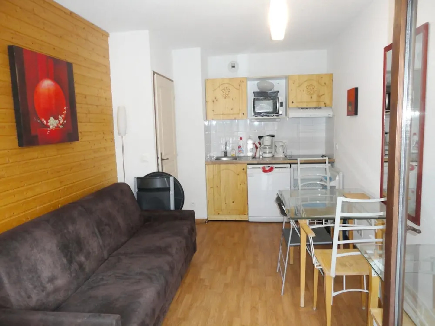 Apartment With one Bedroom in Orelle, With Wonderful Mountain View, Po