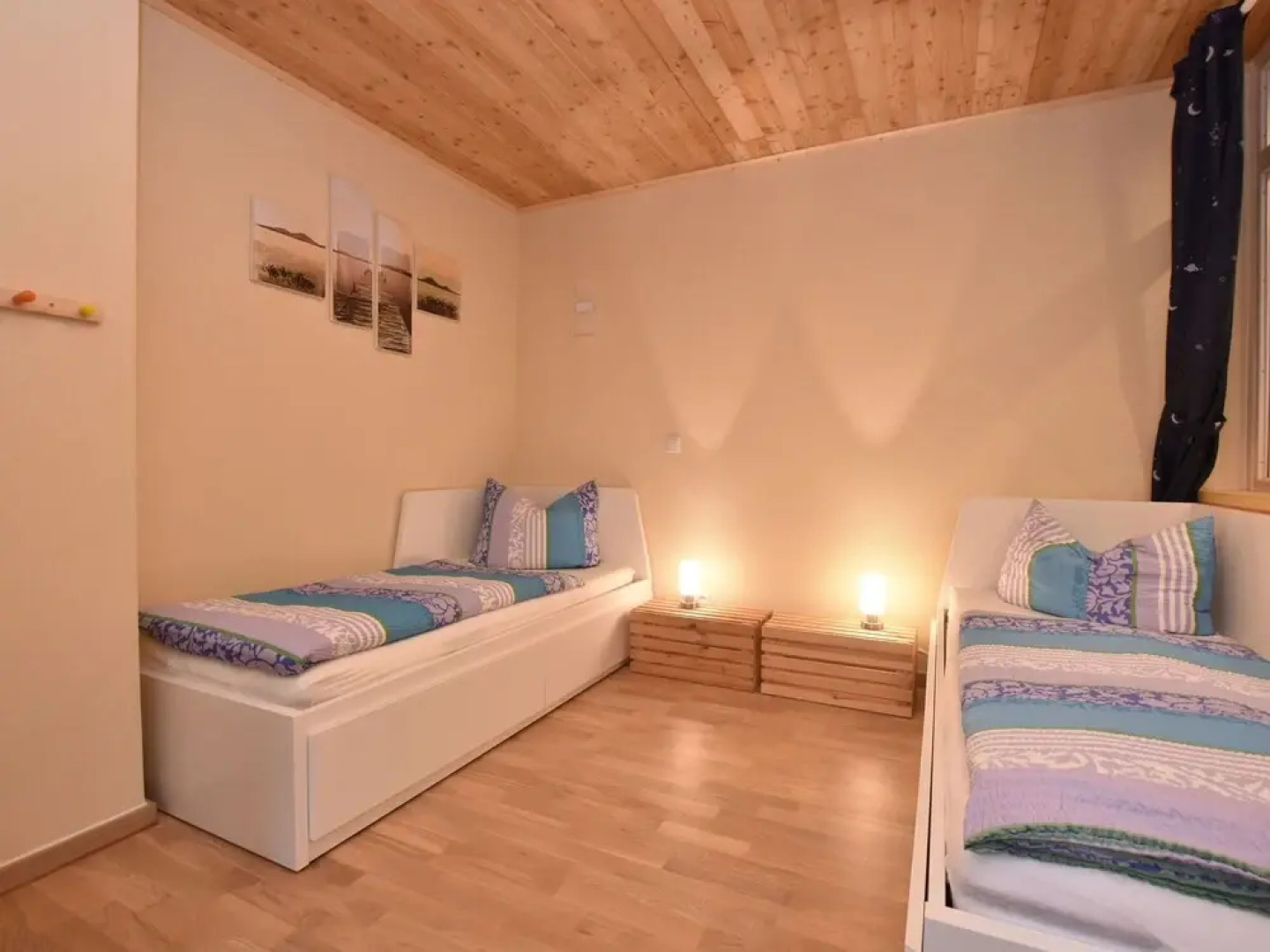 Apartments sun and moon with fireplace, terrace and garden