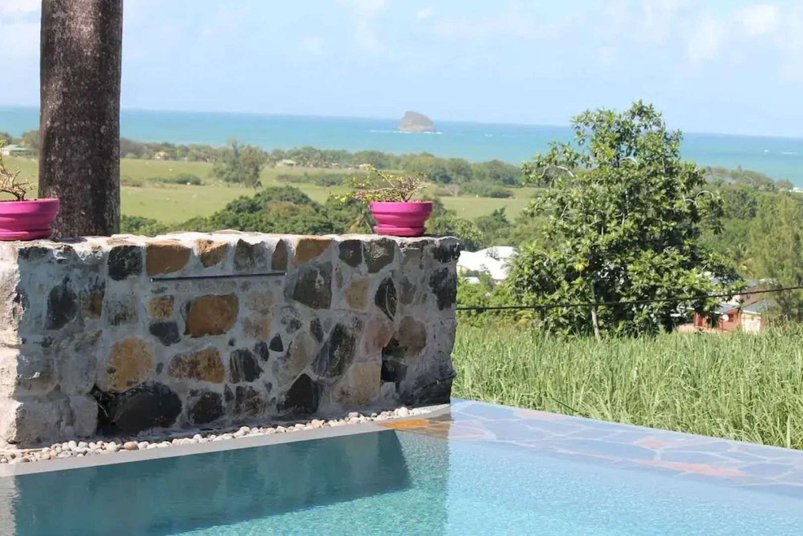 Bungalow With one Bedroom in Ste Rose, With Wonderful sea View, Pool A